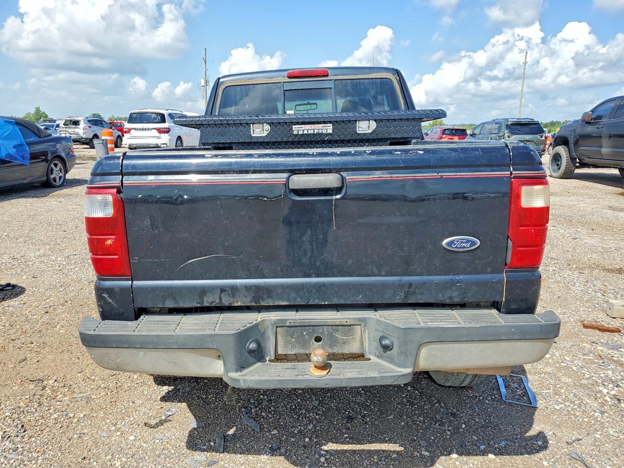 2004 Ford Ranger Super Cab Black vin: 1FTZR45E14PA11255