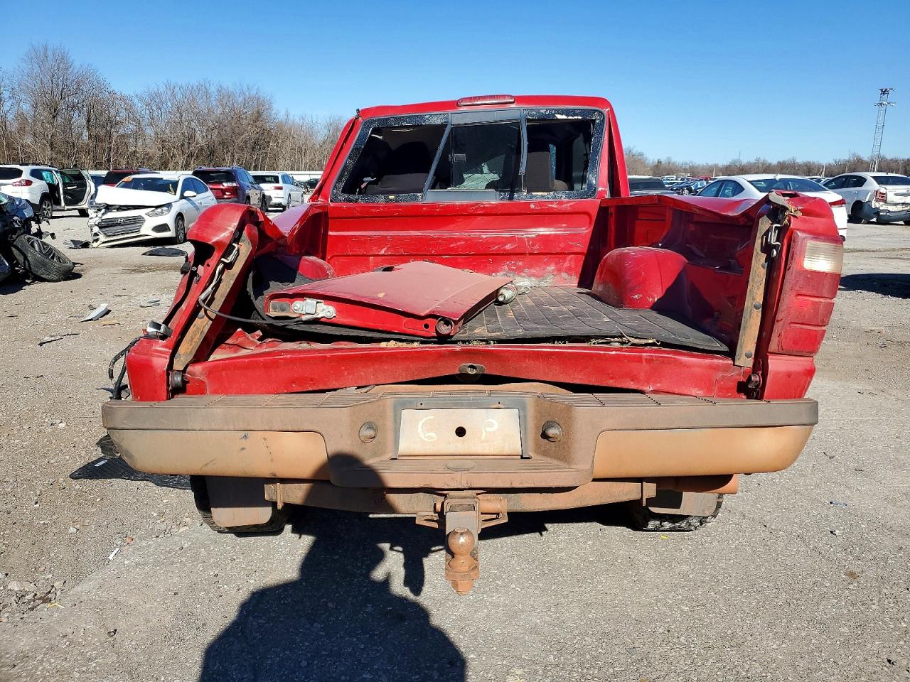 2005 Ford Ranger Super Cab Red vin: 1FTZR45E15PA71179