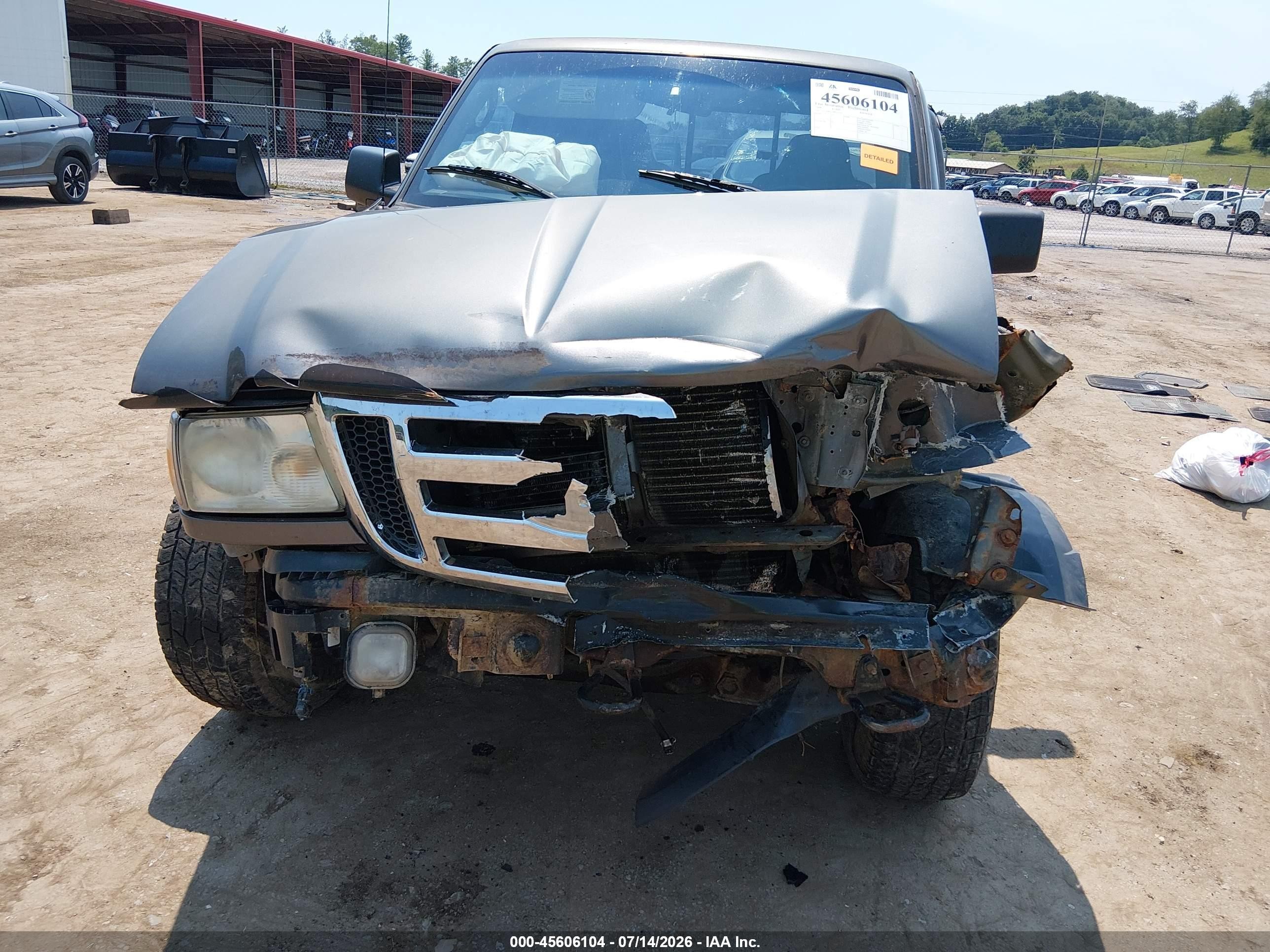 2006 Ford Ranger Fx4 Level Ii/fx4 Off-road/sport/xlt Серый vin: 1FTZR45E16PA32724