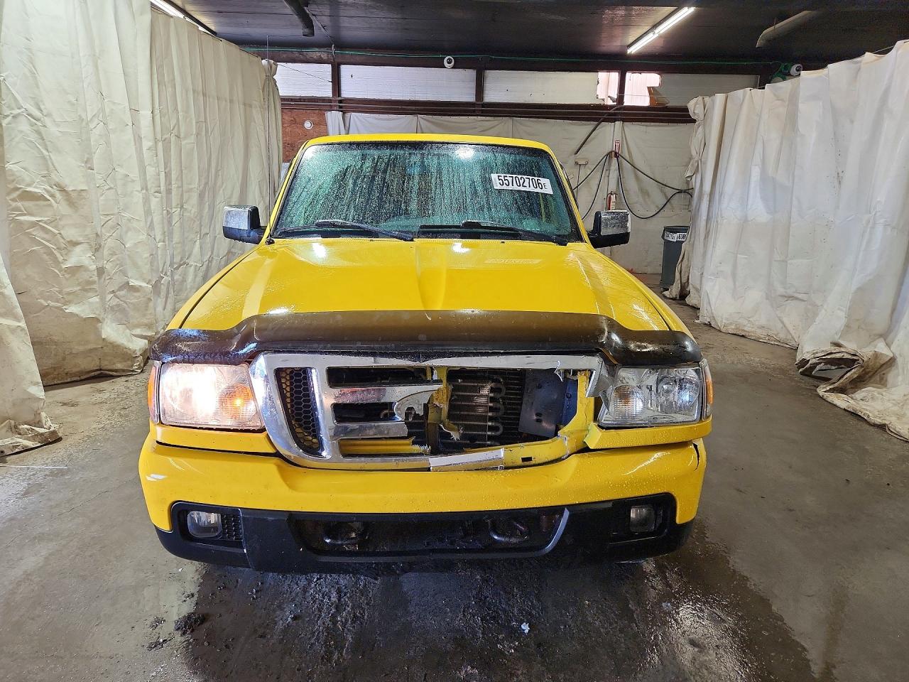 2007 Ford Ranger Super Cab Yellow vin: 1FTZR45E17PA26374