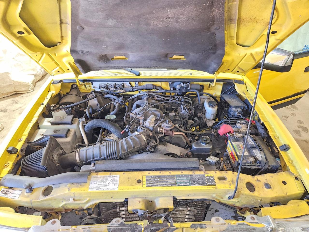 2007 Ford Ranger Super Cab Yellow vin: 1FTZR45E17PA26374