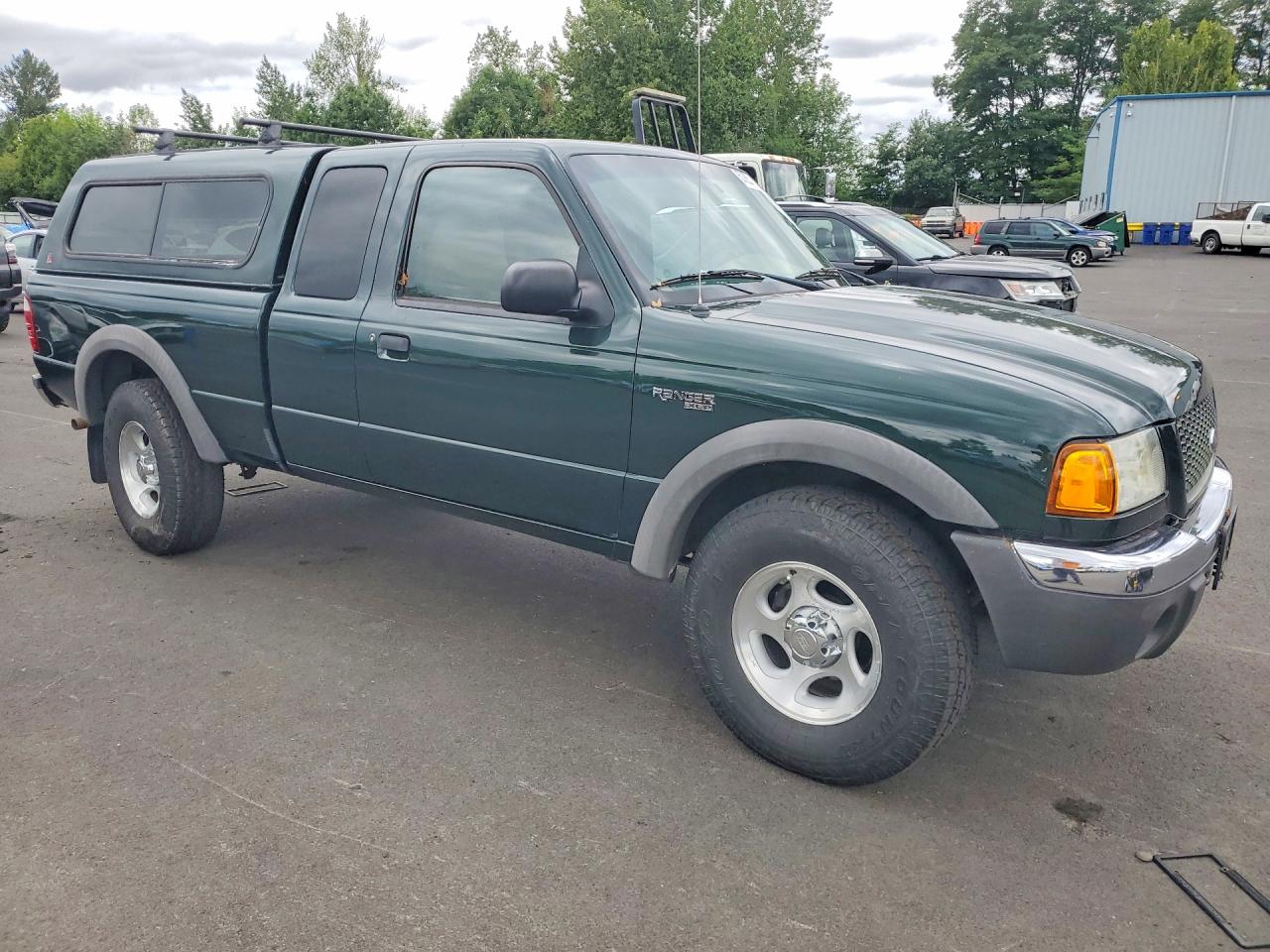 2002 Ford Ranger Super Cab Зеленый vin: 1FTZR45E22PB16593