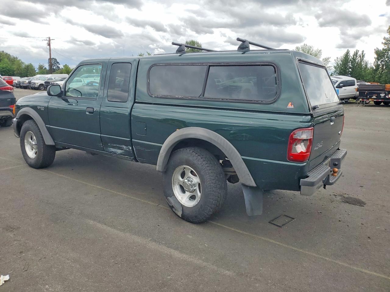 2002 Ford Ranger Super Cab Зеленый vin: 1FTZR45E22PB16593