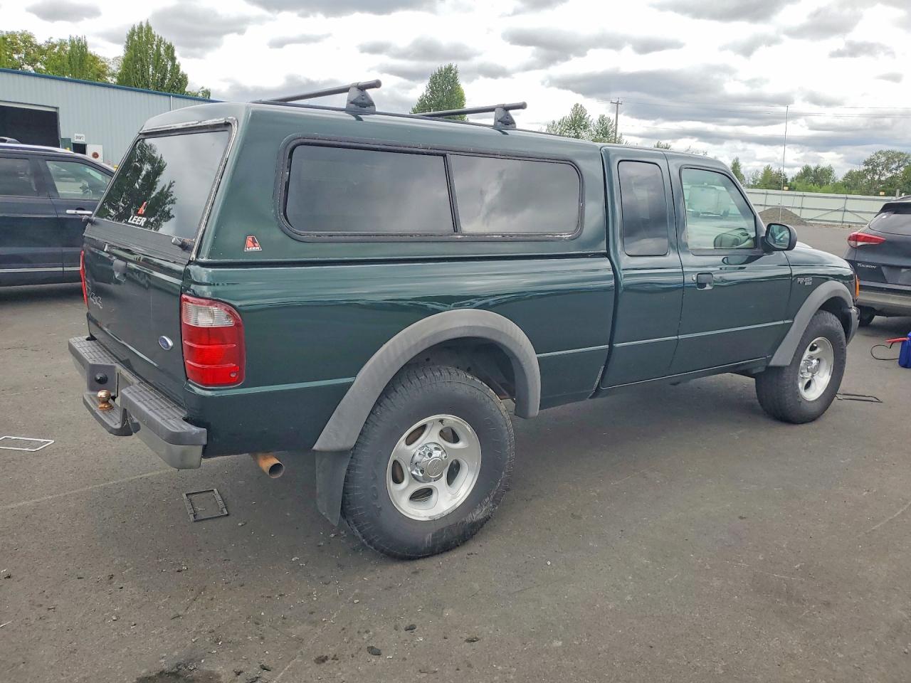 2002 Ford Ranger Super Cab Зеленый vin: 1FTZR45E22PB16593