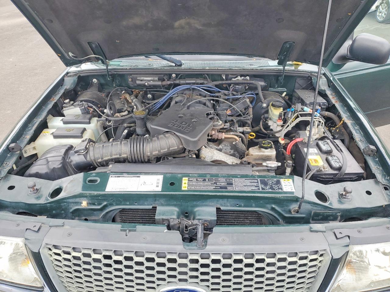 2002 Ford Ranger Super Cab Зеленый vin: 1FTZR45E22PB16593
