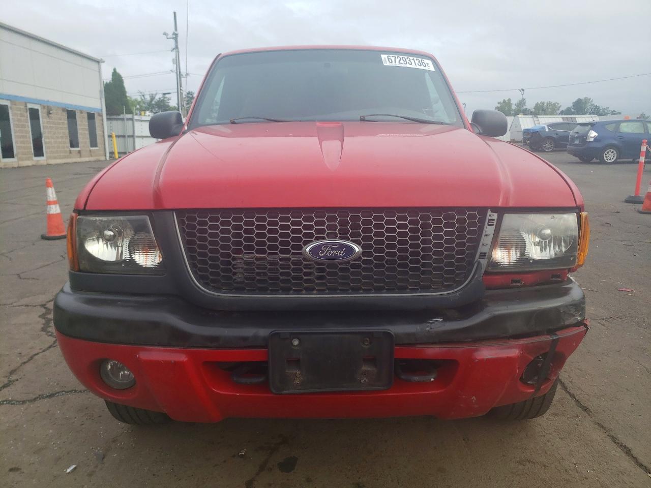 2002 Ford Ranger Super Cab Red vin: 1FTZR45E22TA57164