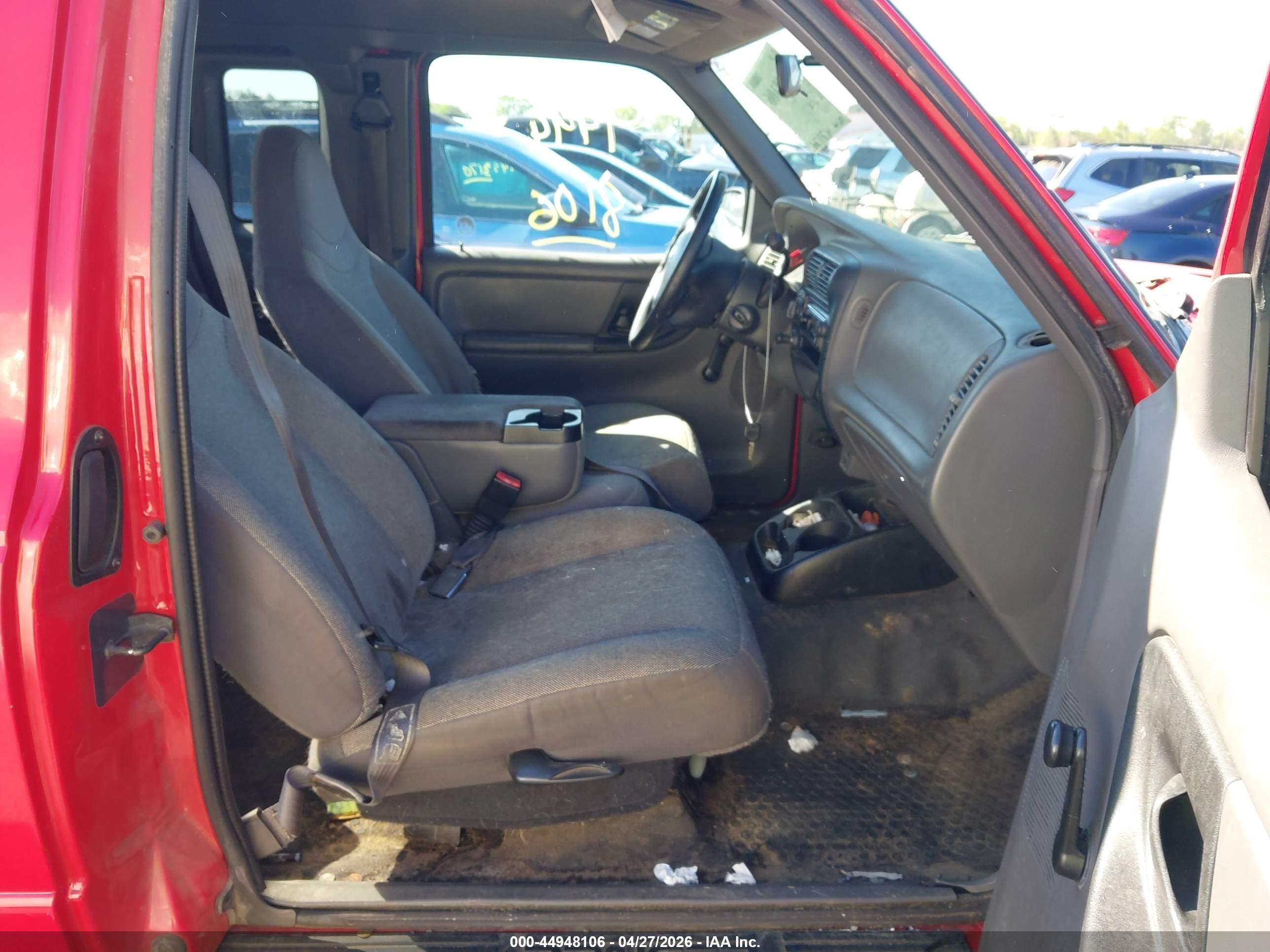 2002 Ford Ranger Edge/xlt Red vin: 1FTZR45E22TA67743
