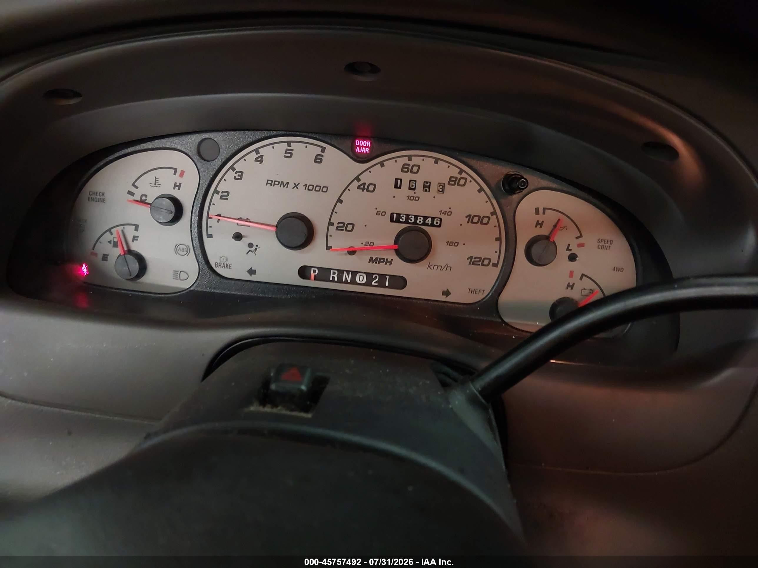 2003 Ford Ranger Edge/xlt Red vin: 1FTZR45E23PA89607