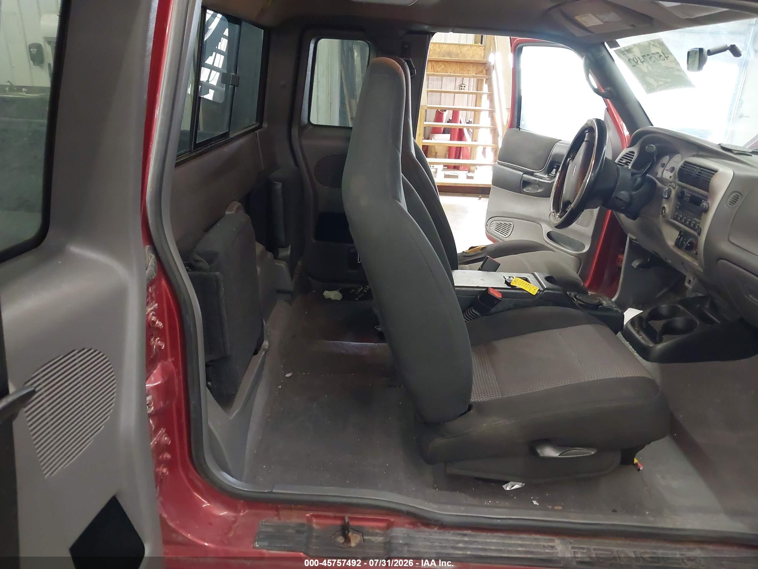 2003 Ford Ranger Edge/xlt Red vin: 1FTZR45E23PA89607