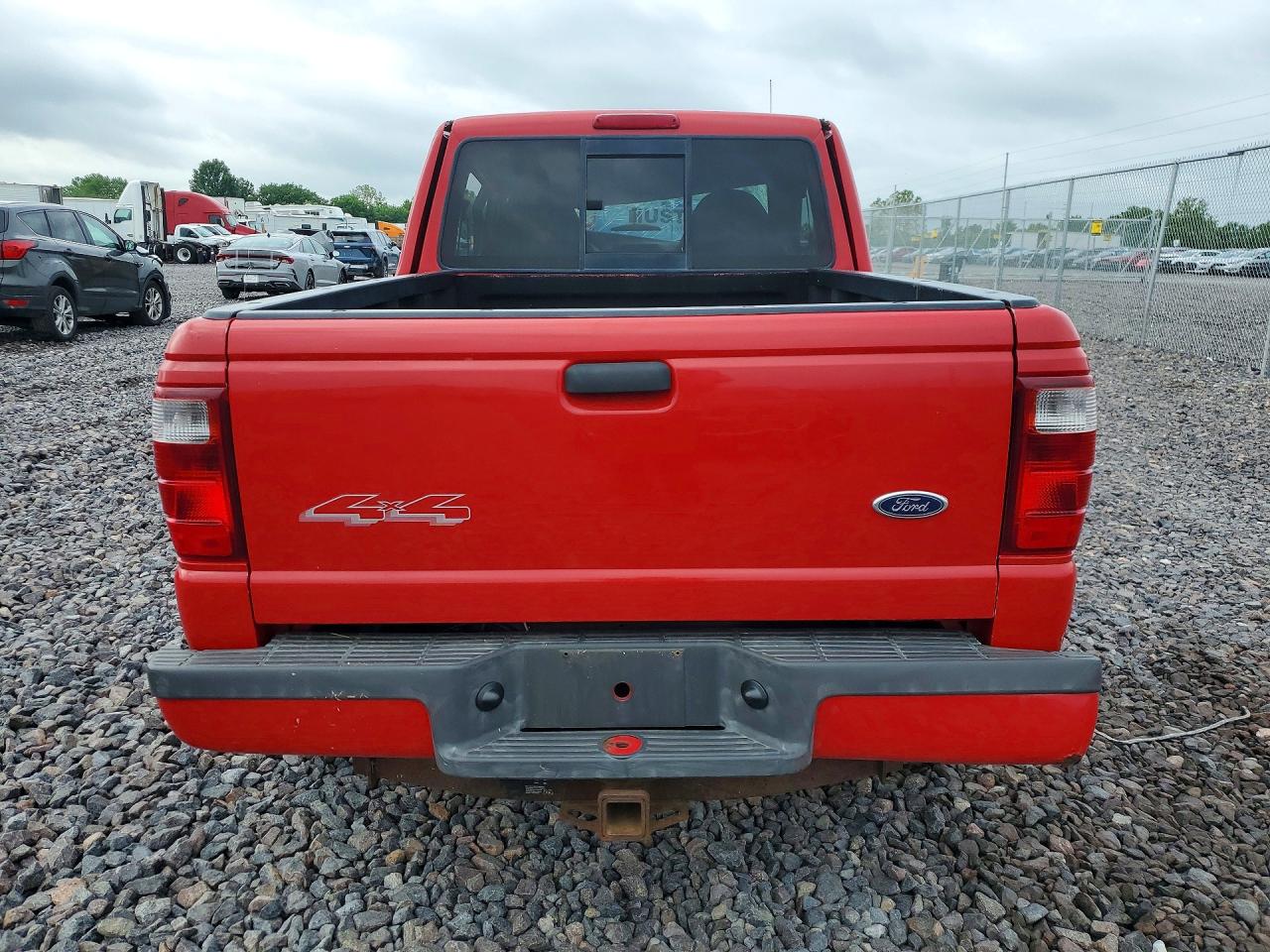2003 Ford Ranger Super Cab Красный vin: 1FTZR45E23PA94984