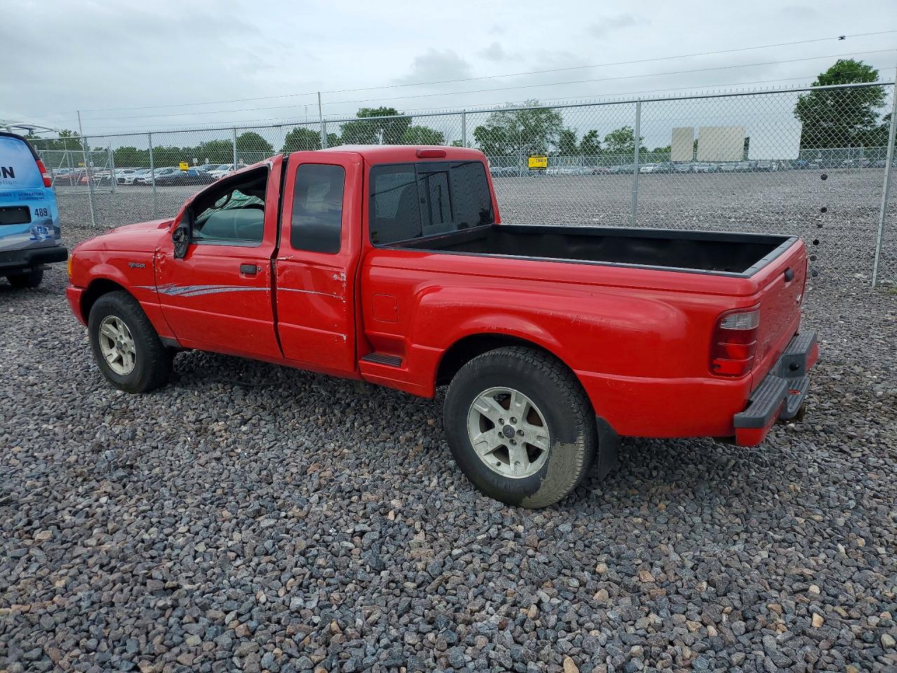 2003 Ford Ranger Super Cab Красный vin: 1FTZR45E23PA94984