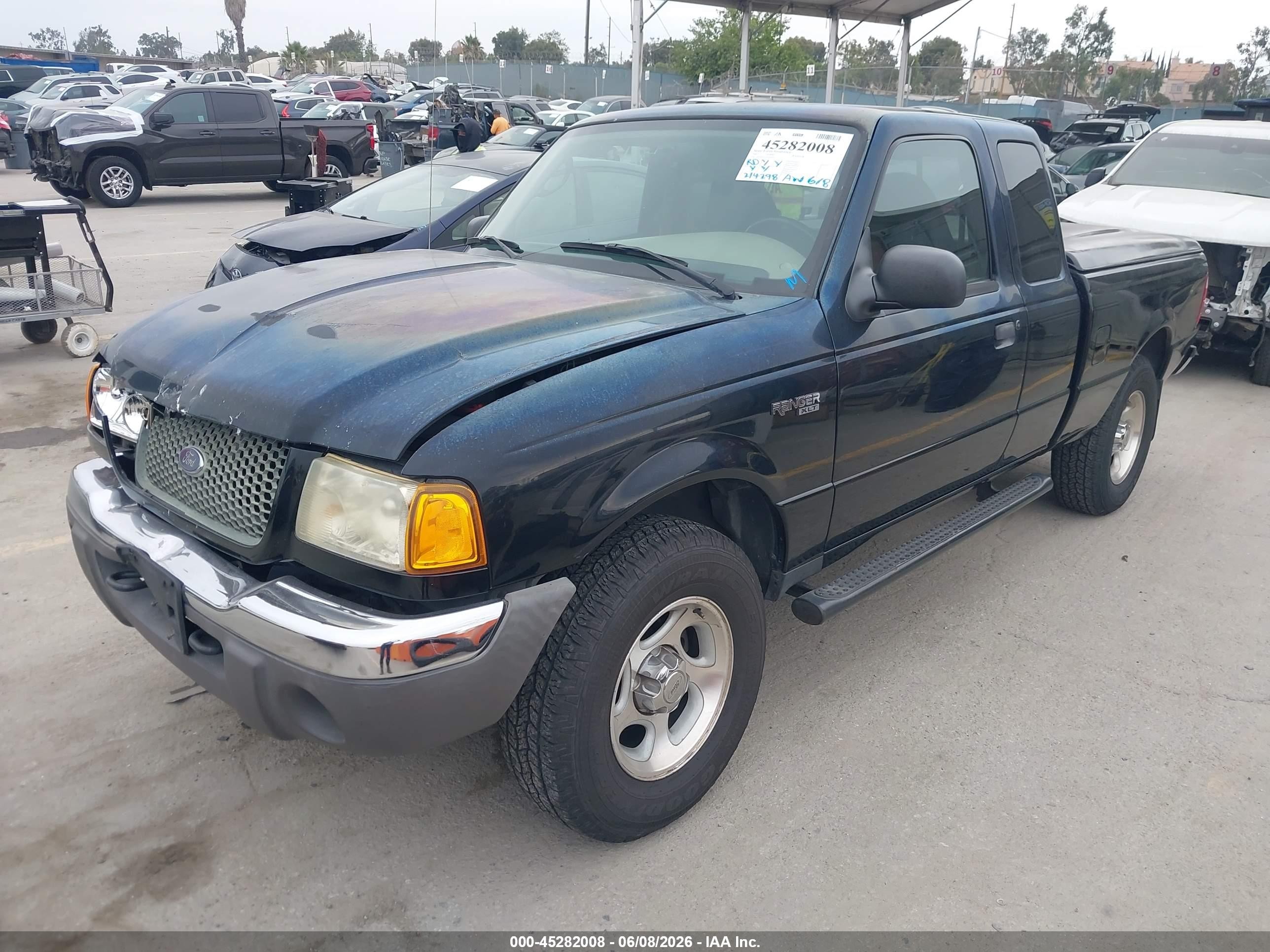 2003 Ford Ranger Edge/xlt Dark Blue vin: 1FTZR45E23PA95407