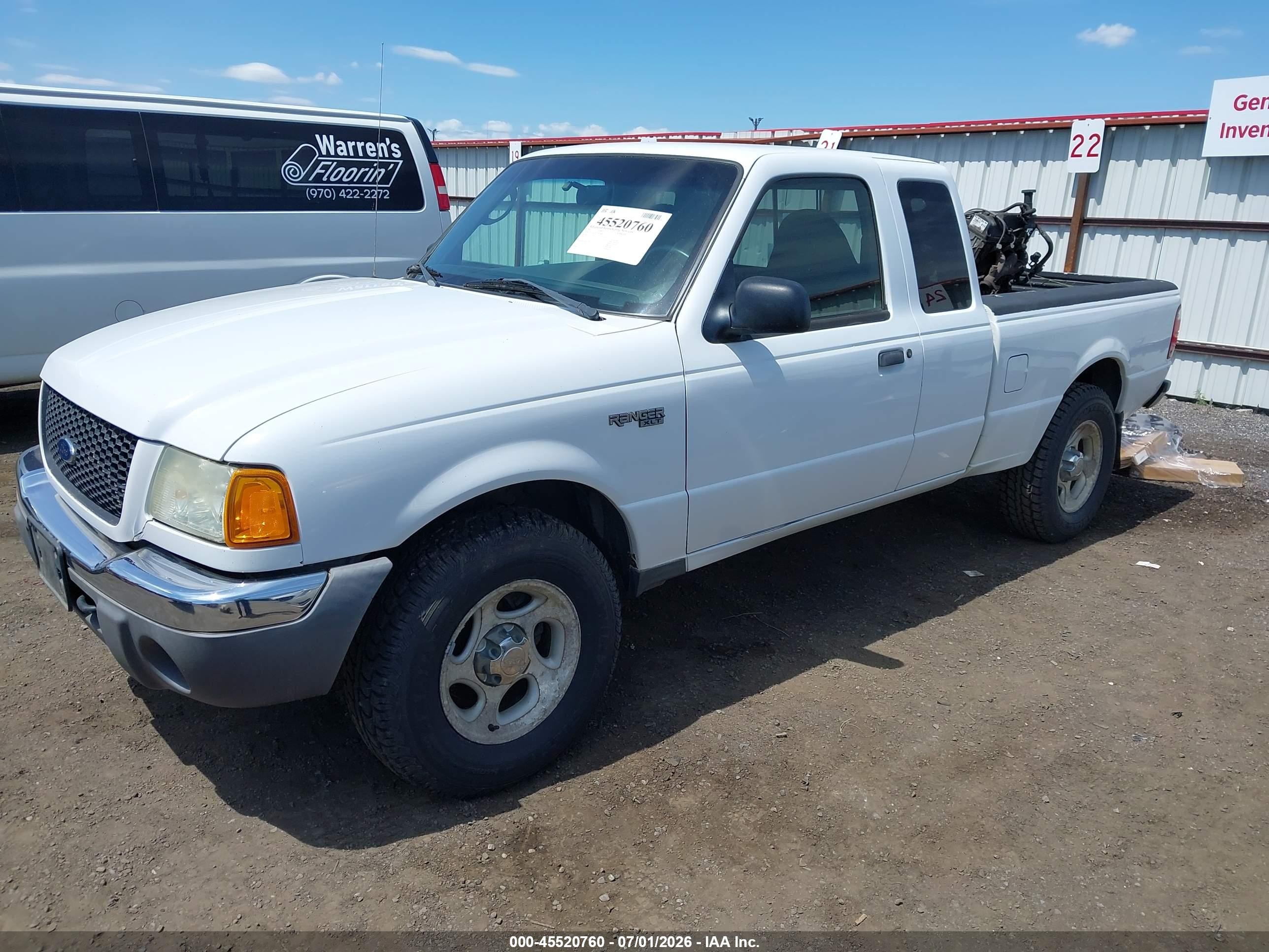 2003 Ford Ranger Edge/xlt White vin: 1FTZR45E23PB30480