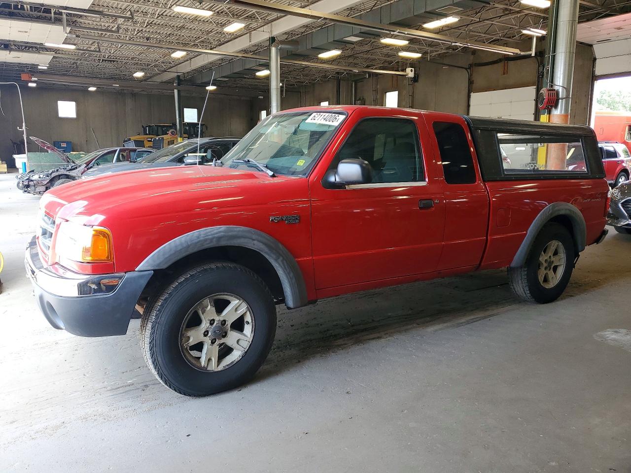 2003 Ford Ranger Super Cab Red vin: 1FTZR45E23PB89724