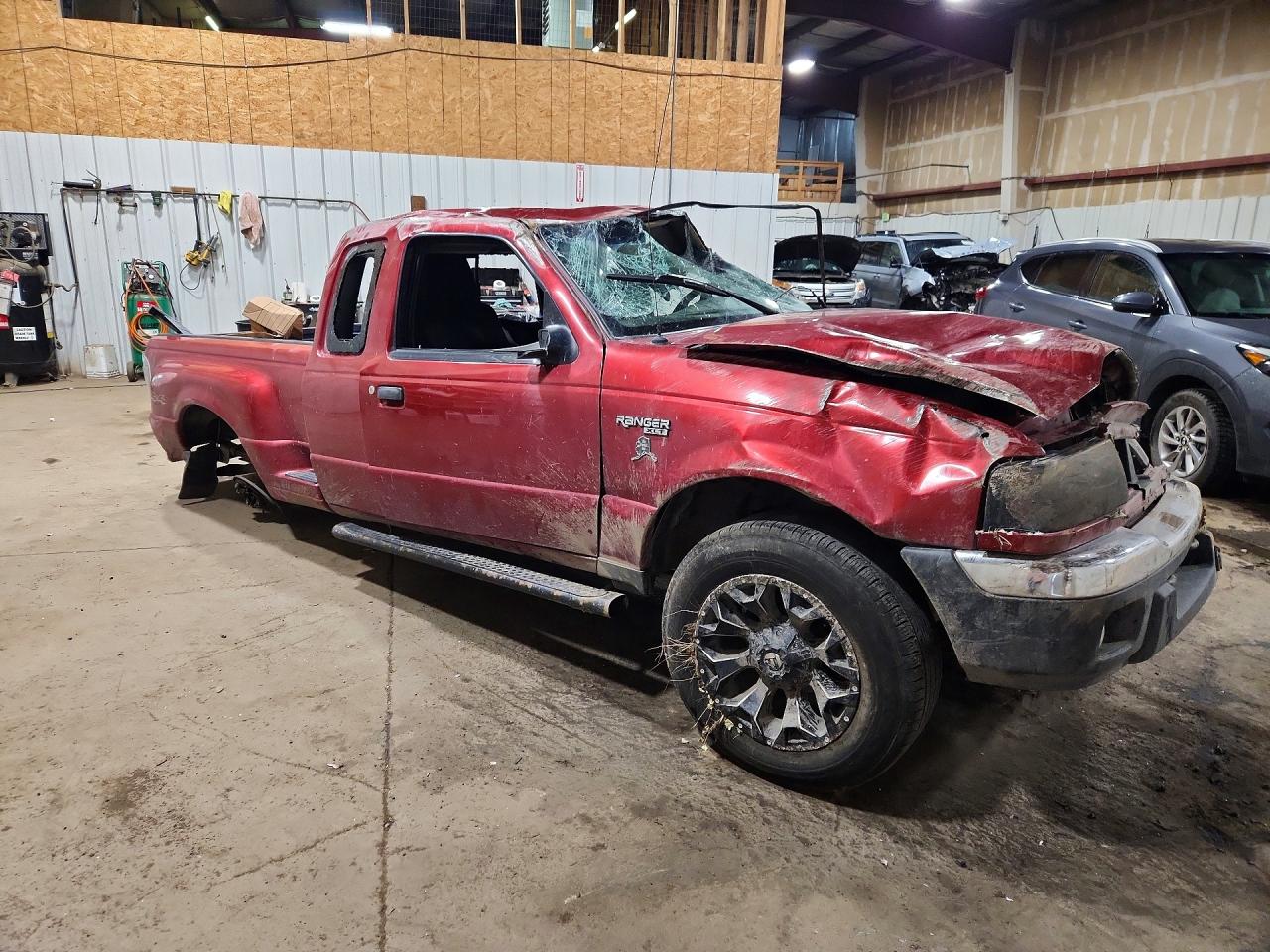 2004 Ford Ranger Super Cab Темно-бордовый vin: 1FTZR45E24PA25911