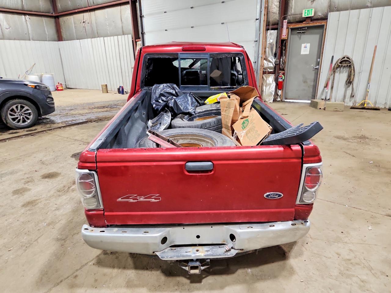 2004 Ford Ranger Super Cab Темно-бордовый vin: 1FTZR45E24PA25911