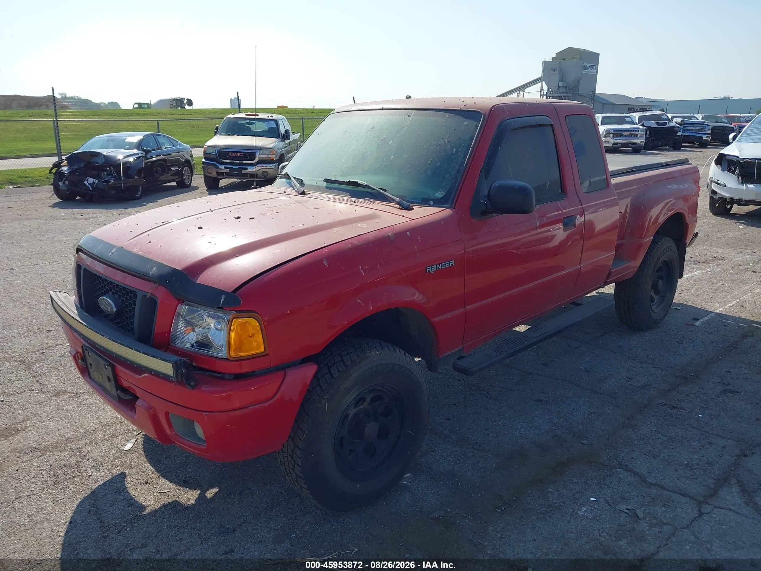 2004 Ford Ranger Edge/tremor/xlt Красный vin: 1FTZR45E24PB32795