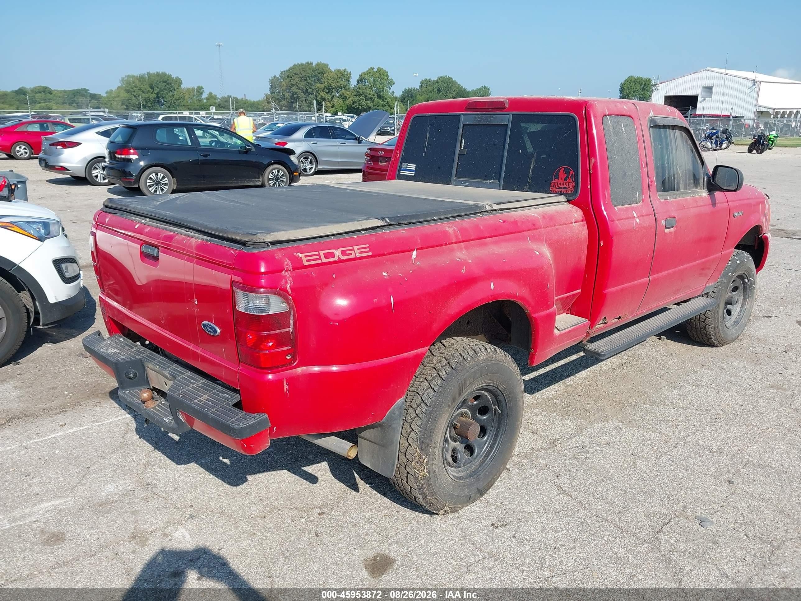 2004 Ford Ranger Edge/tremor/xlt Красный vin: 1FTZR45E24PB32795