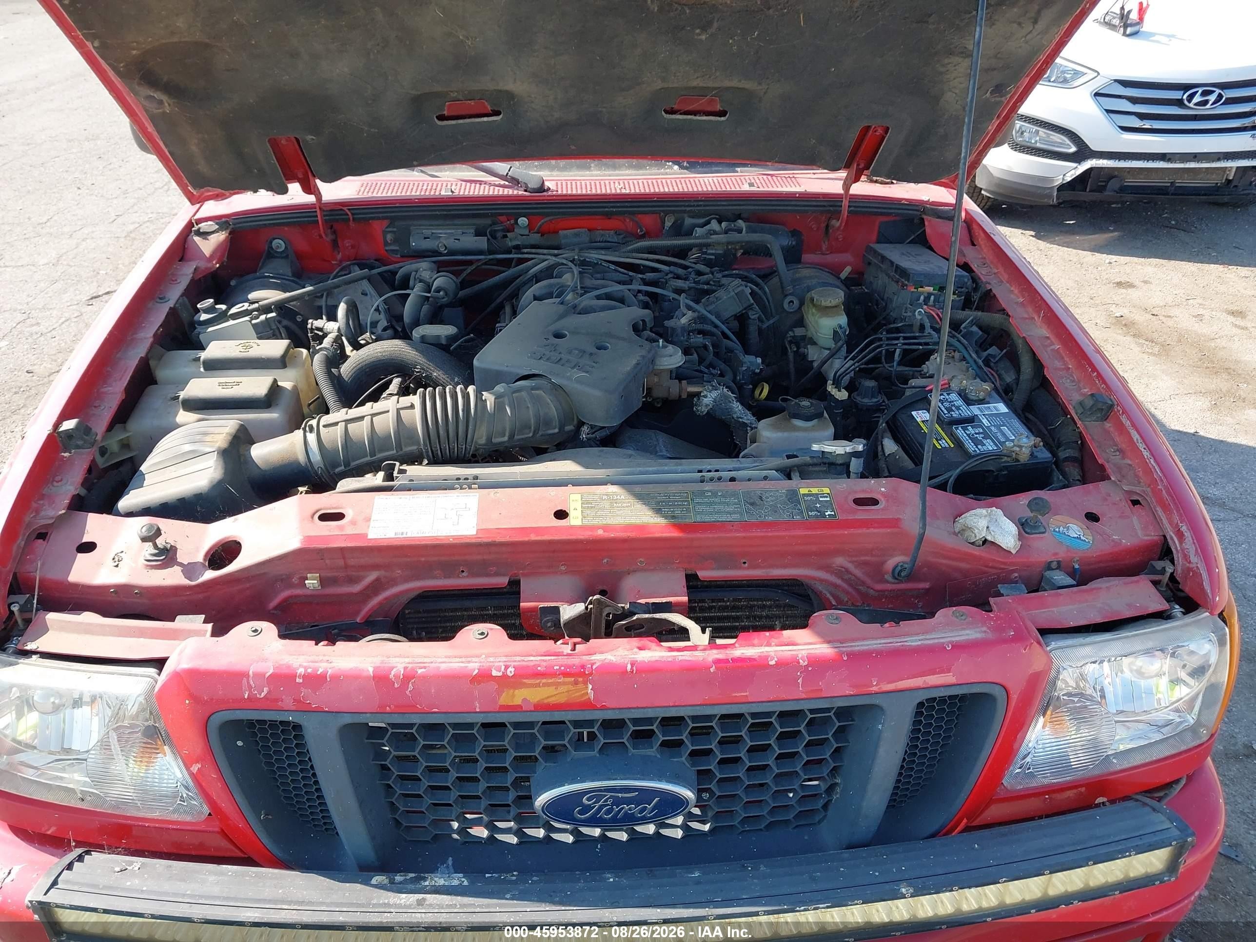 2004 Ford Ranger Edge/tremor/xlt Красный vin: 1FTZR45E24PB32795