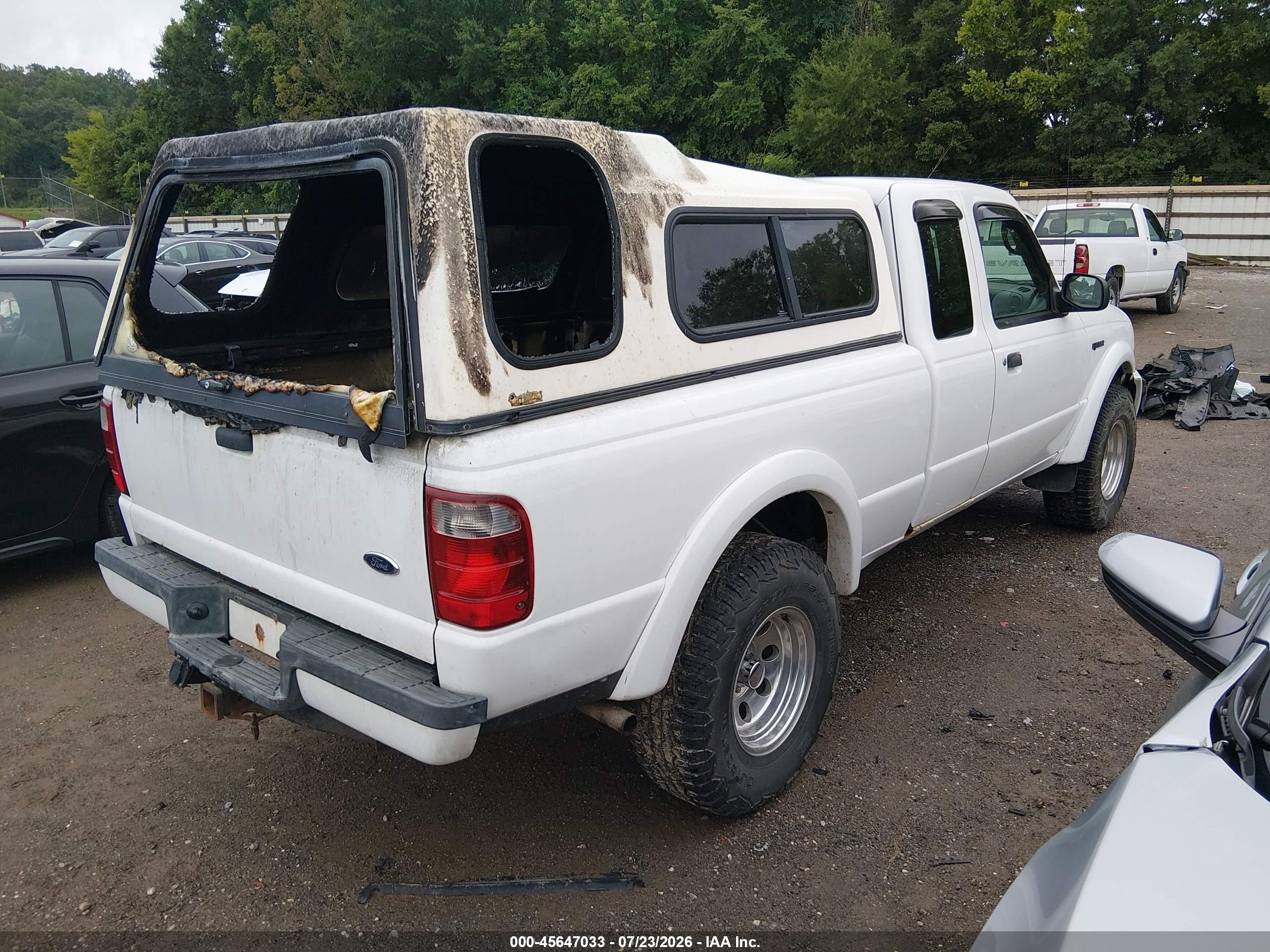 2005 Ford Ranger Edge/fx4 Level Ii/fx4 Off-road/xlt White vin: 1FTZR45E25PA50891