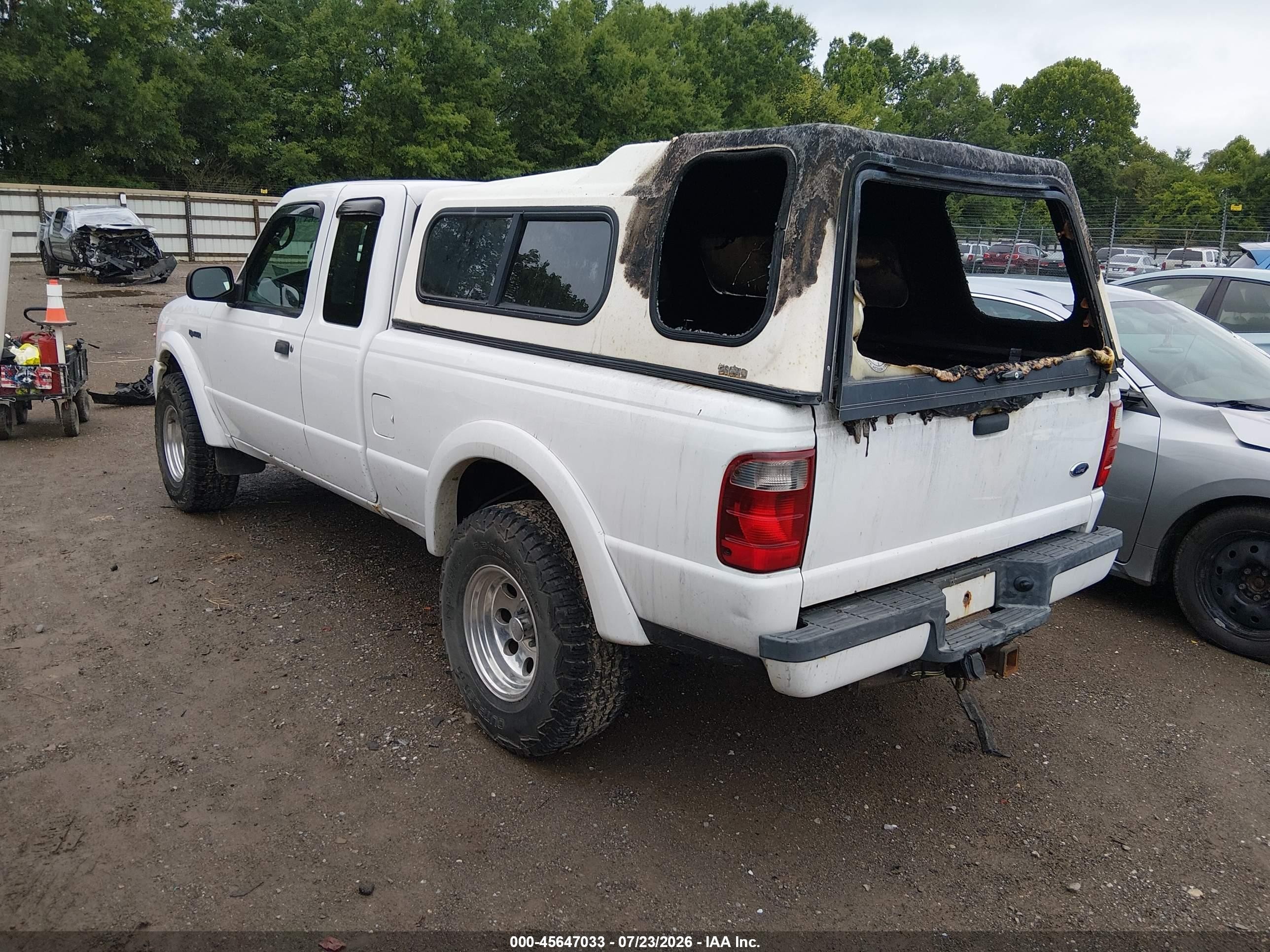 2005 Ford Ranger Edge/fx4 Level Ii/fx4 Off-road/xlt White vin: 1FTZR45E25PA50891