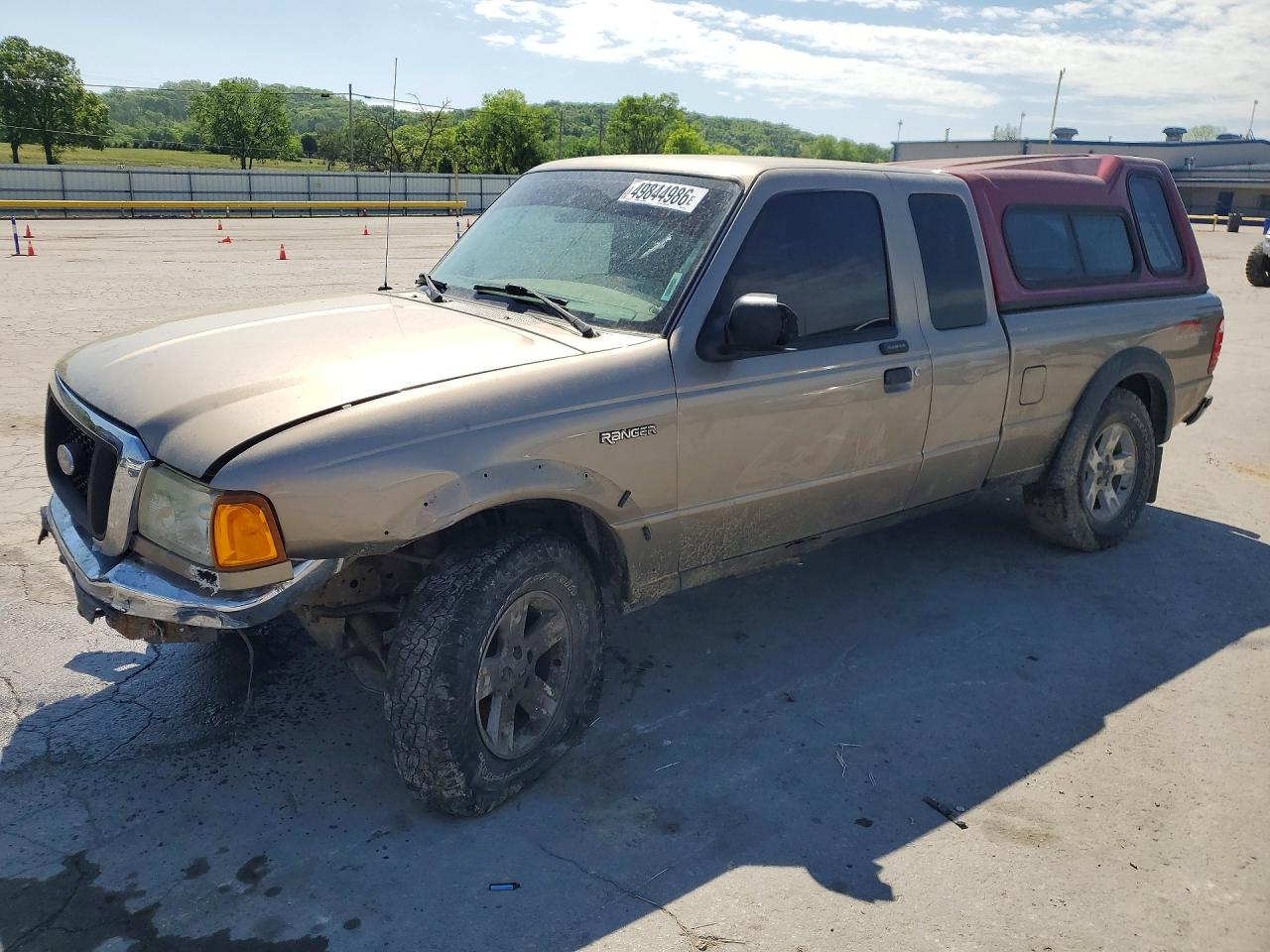 2005 Ford Ranger Super Cab Tan vin: 1FTZR45E25PA65794