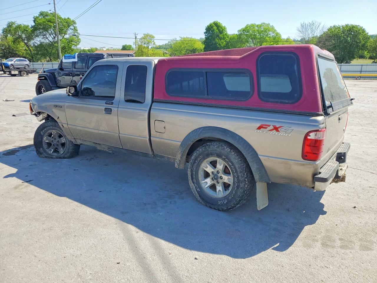 2005 Ford Ranger Super Cab Tan vin: 1FTZR45E25PA65794