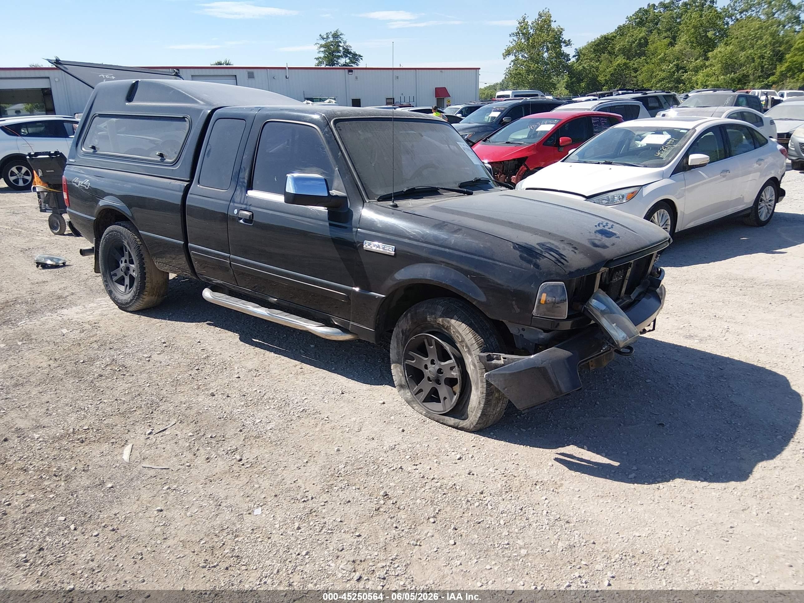 2006 Ford Ranger Fx4 Level Ii/fx4 Off-road/sport/xlt Black vin: 1FTZR45E26PA50777
