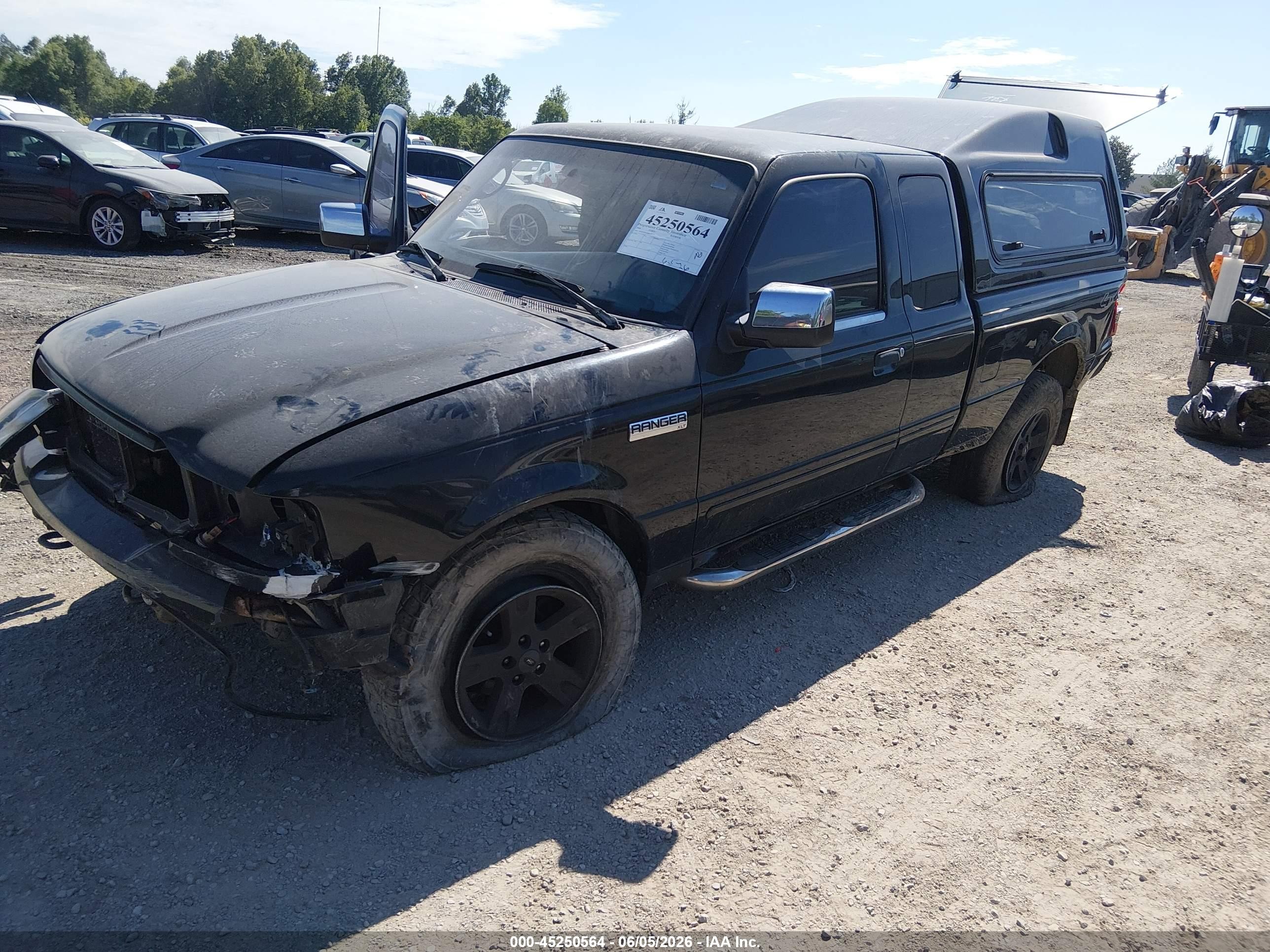 2006 Ford Ranger Fx4 Level Ii/fx4 Off-road/sport/xlt Black vin: 1FTZR45E26PA50777