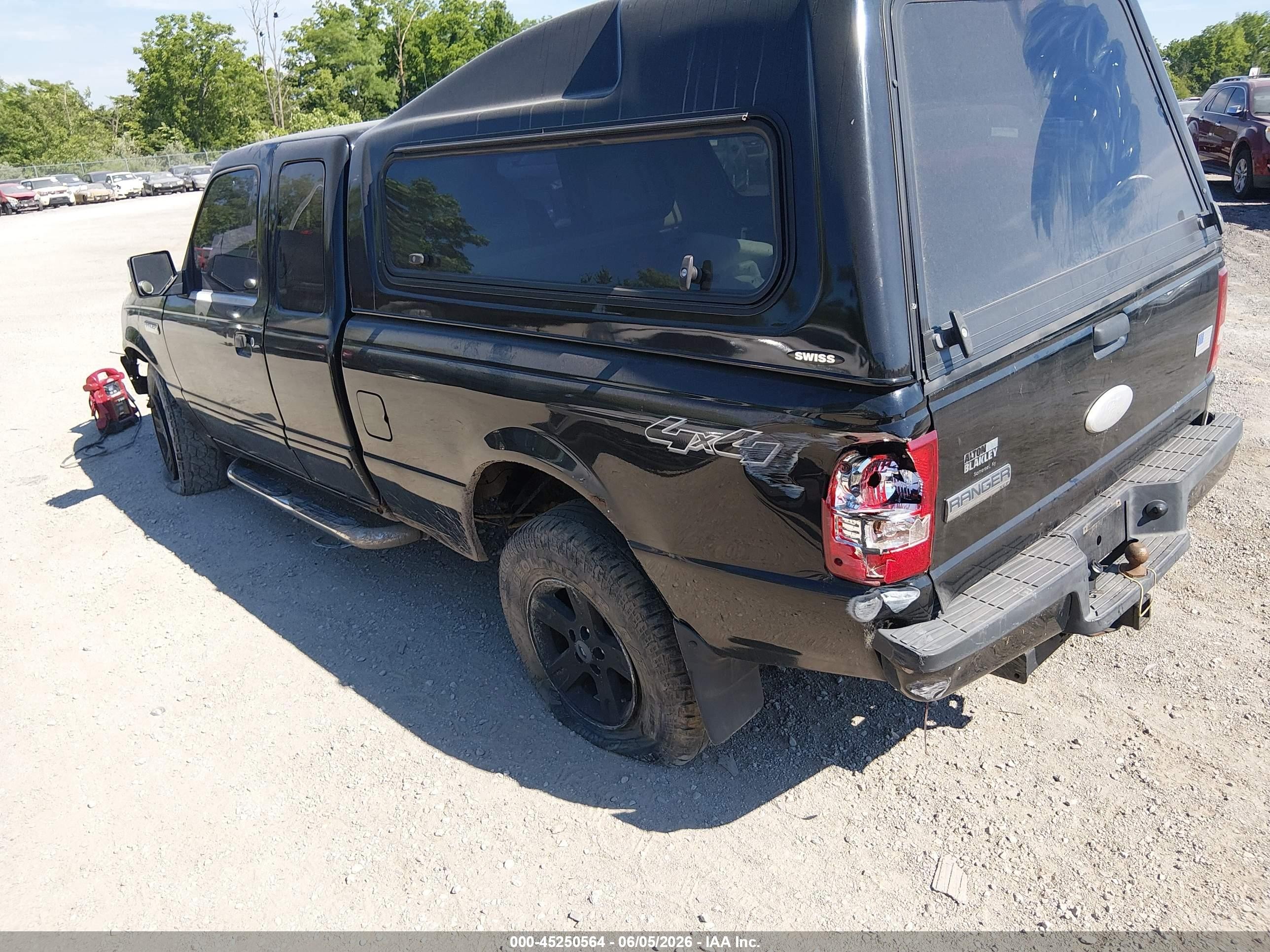 2006 Ford Ranger Fx4 Level Ii/fx4 Off-road/sport/xlt Black vin: 1FTZR45E26PA50777