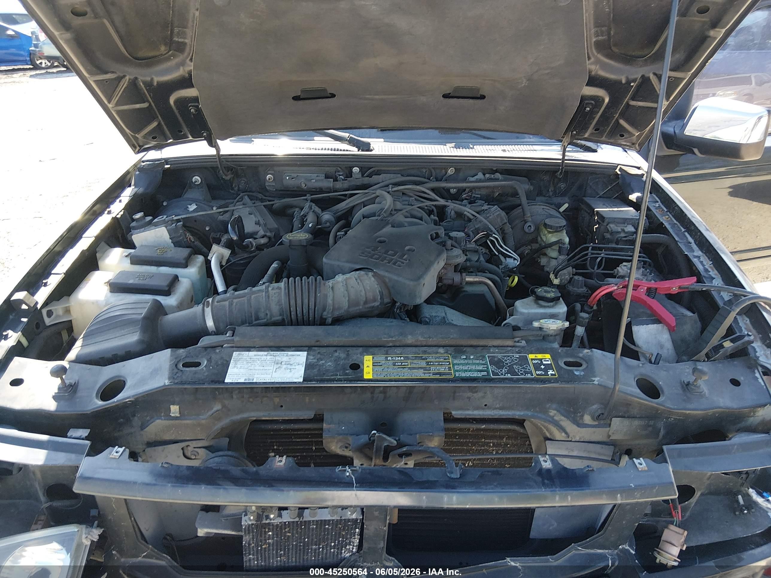 2006 Ford Ranger Fx4 Level Ii/fx4 Off-road/sport/xlt Black vin: 1FTZR45E26PA50777