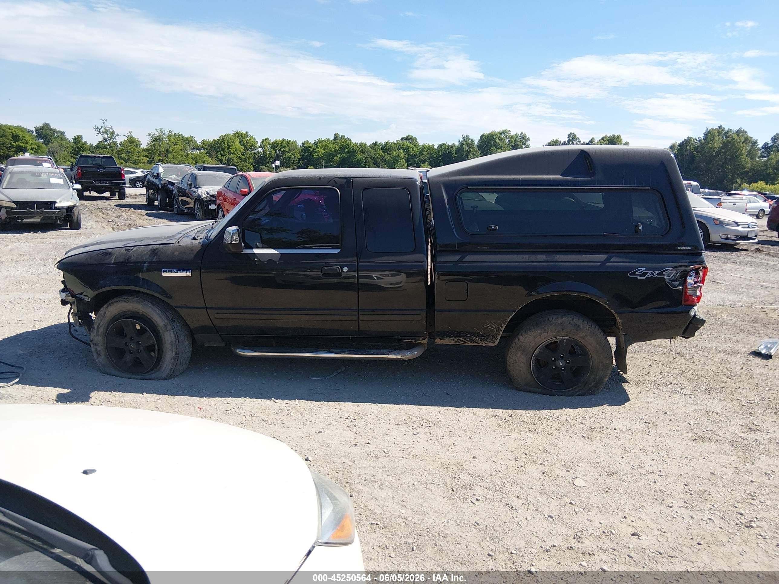 2006 Ford Ranger Fx4 Level Ii/fx4 Off-road/sport/xlt Black vin: 1FTZR45E26PA50777