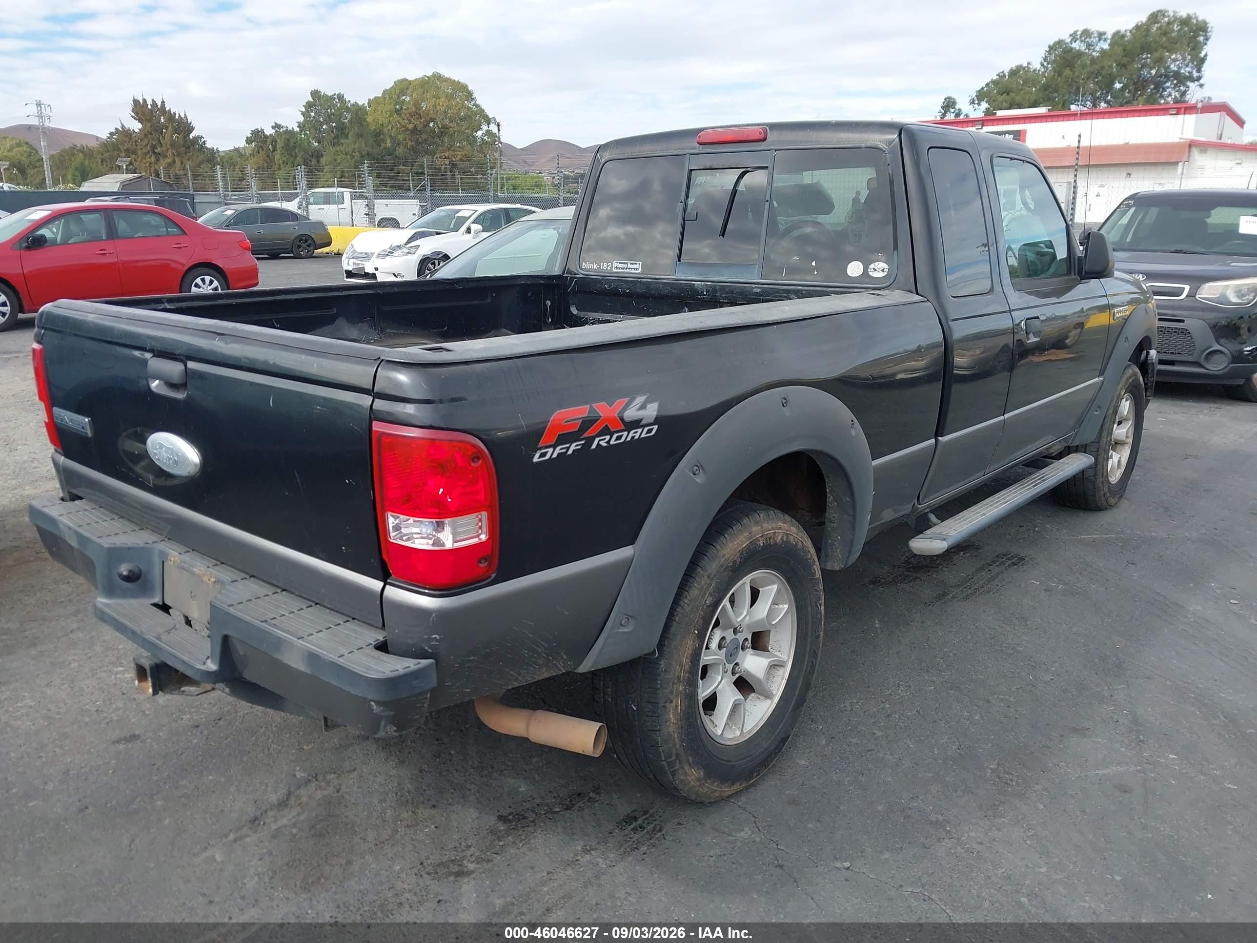 2007 Ford Ranger Fx4 Level Ii/fx4 Off-road/sport/xlt Черный vin: 1FTZR45E27PA53518