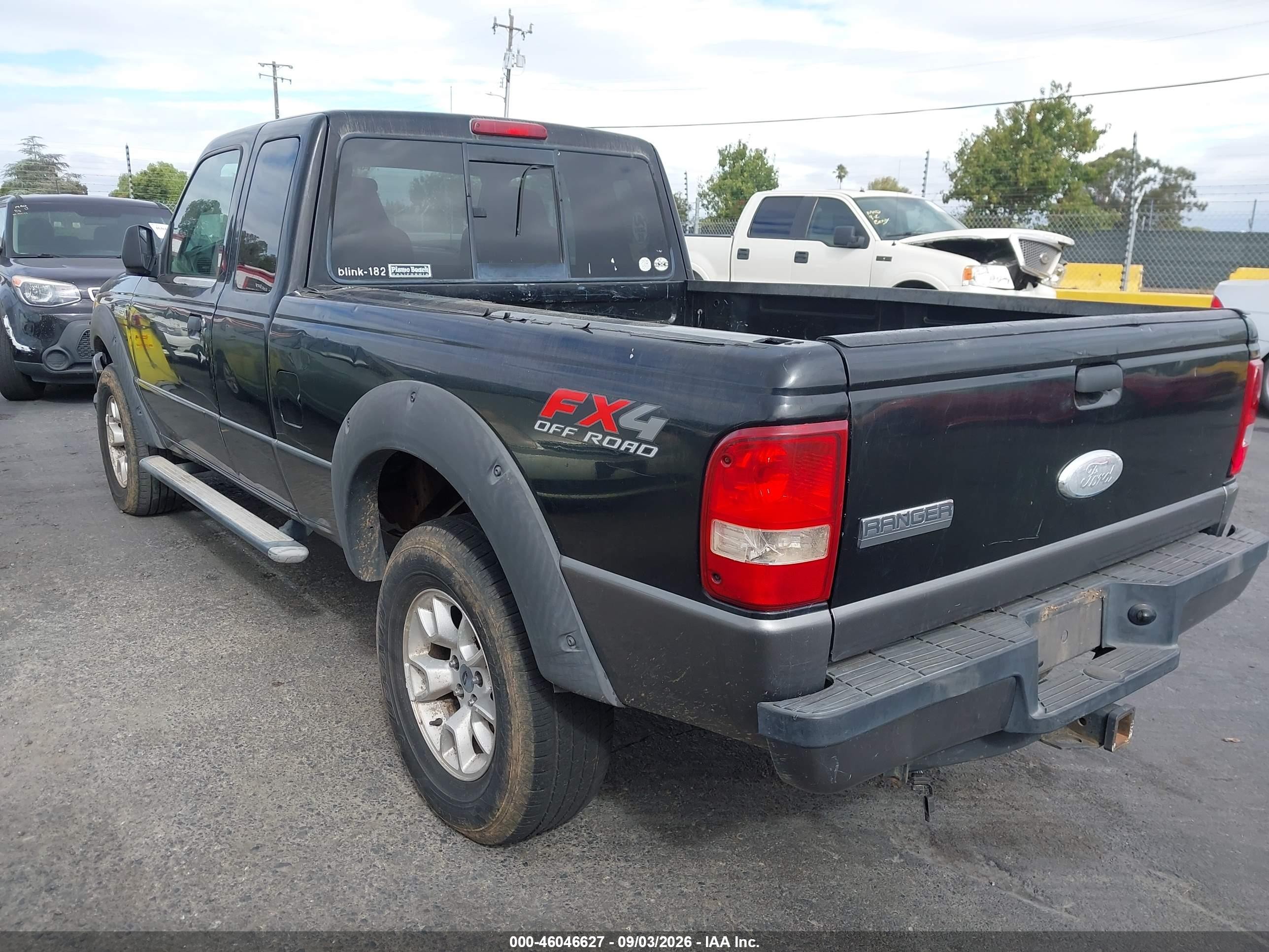 2007 Ford Ranger Fx4 Level Ii/fx4 Off-road/sport/xlt Черный vin: 1FTZR45E27PA53518