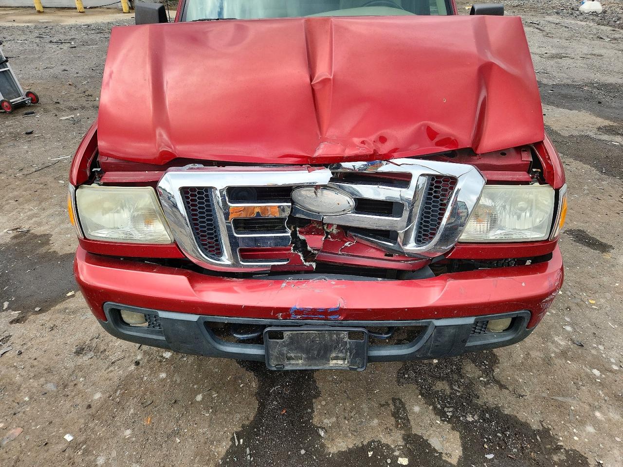 2007 Ford Ranger Super Cab Red vin: 1FTZR45E27PA82050