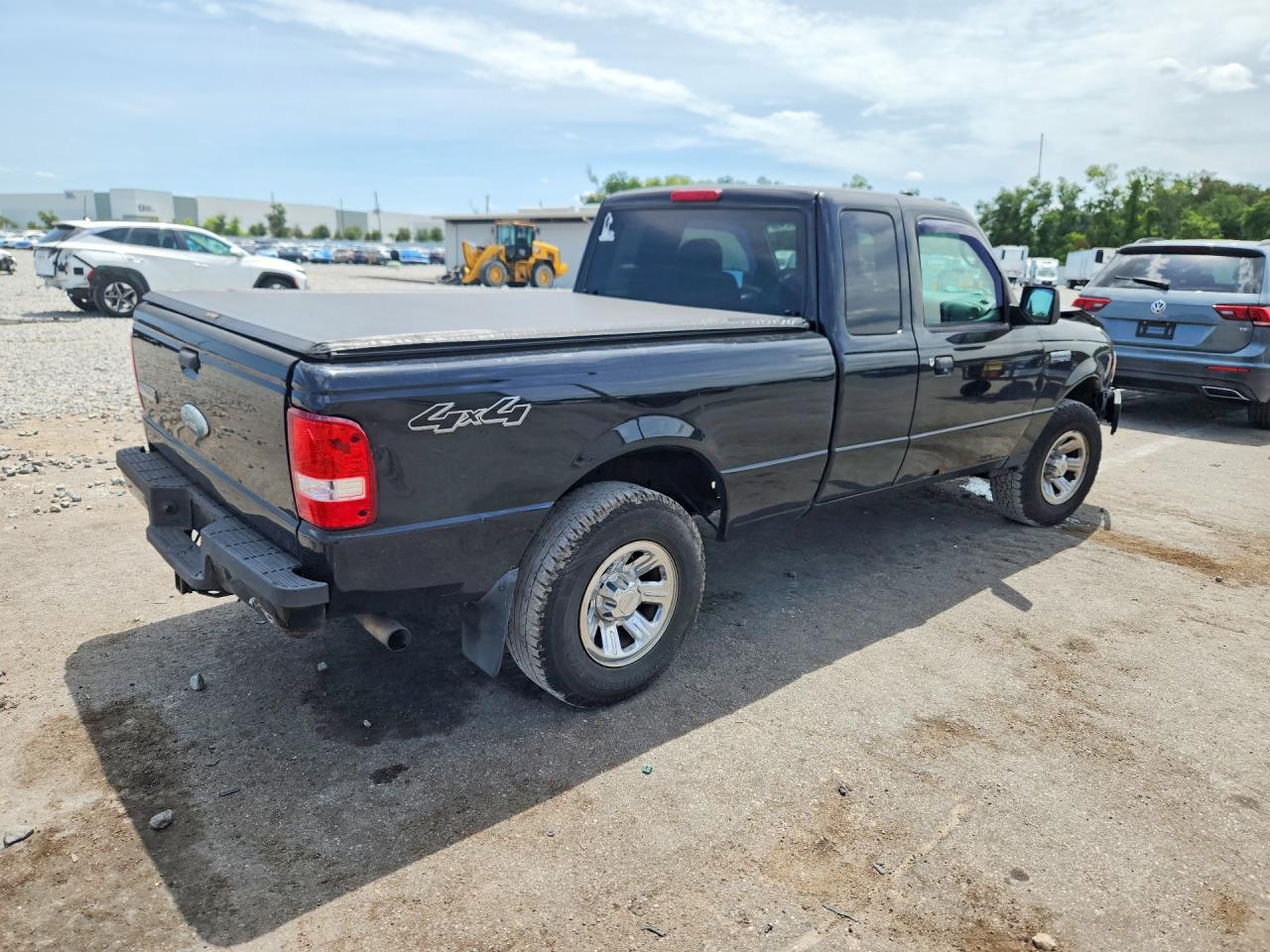 2008 Ford Ranger Super Cab Black vin: 1FTZR45E28PA41886