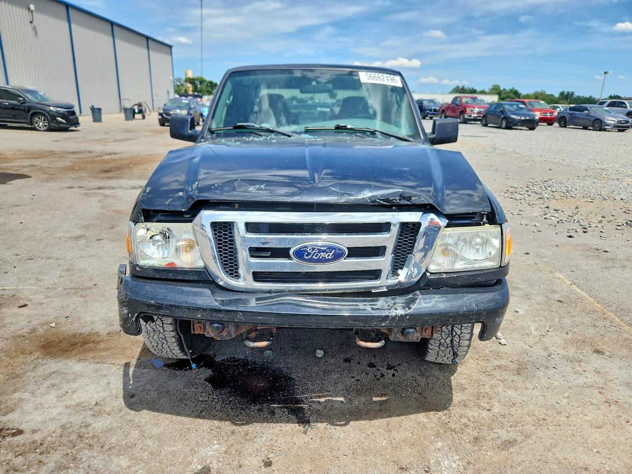 2008 Ford Ranger Super Cab Black vin: 1FTZR45E28PA41886