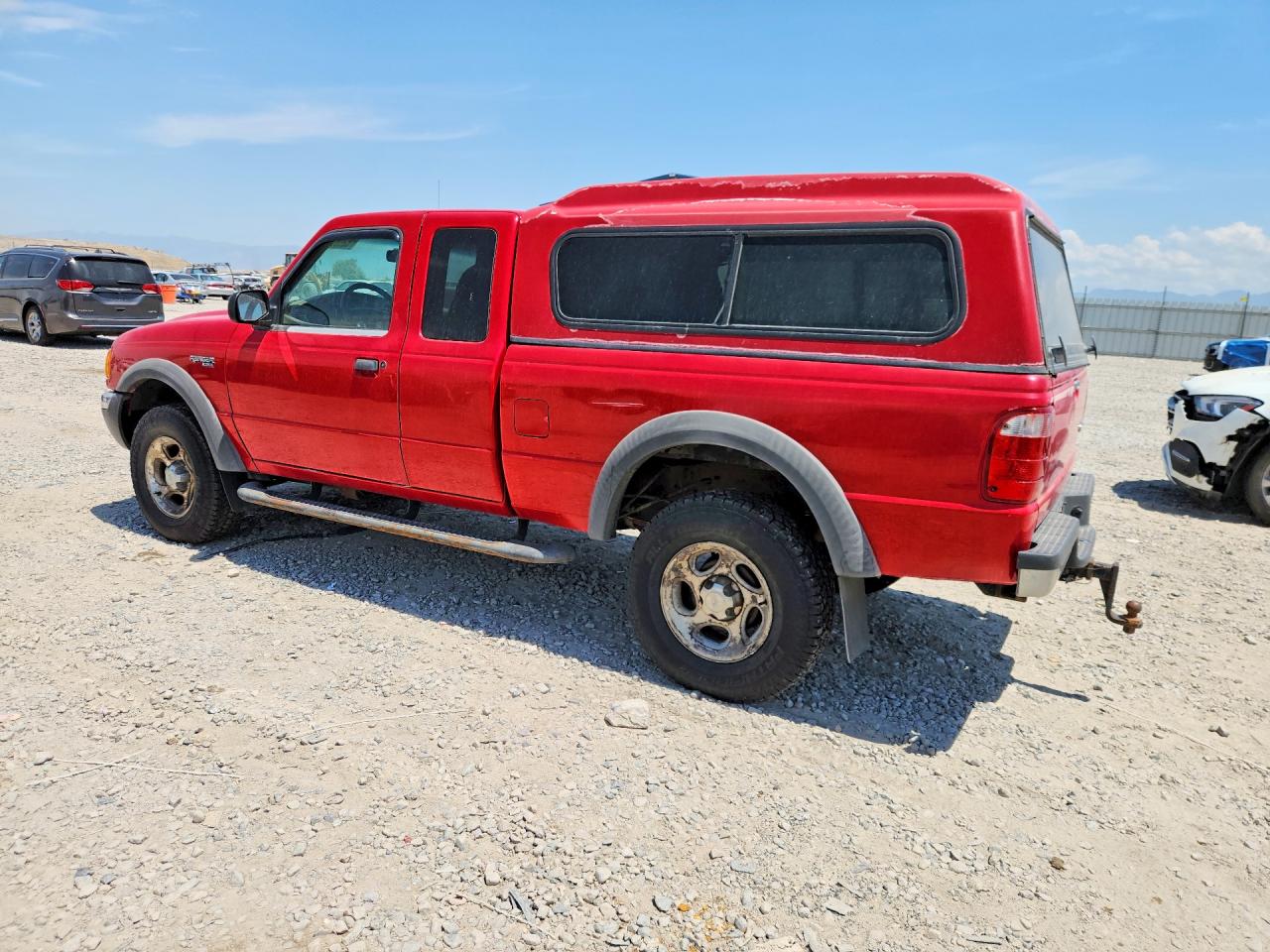 2002 Ford Ranger Super Cab Красный vin: 1FTZR45E32PB24461