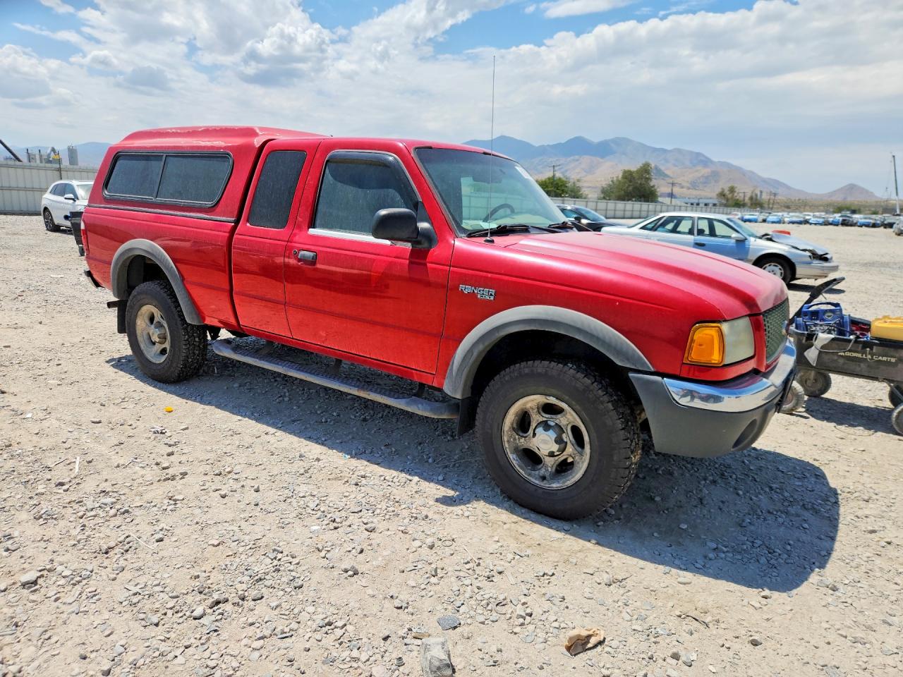 2002 Ford Ranger Super Cab Красный vin: 1FTZR45E32PB24461
