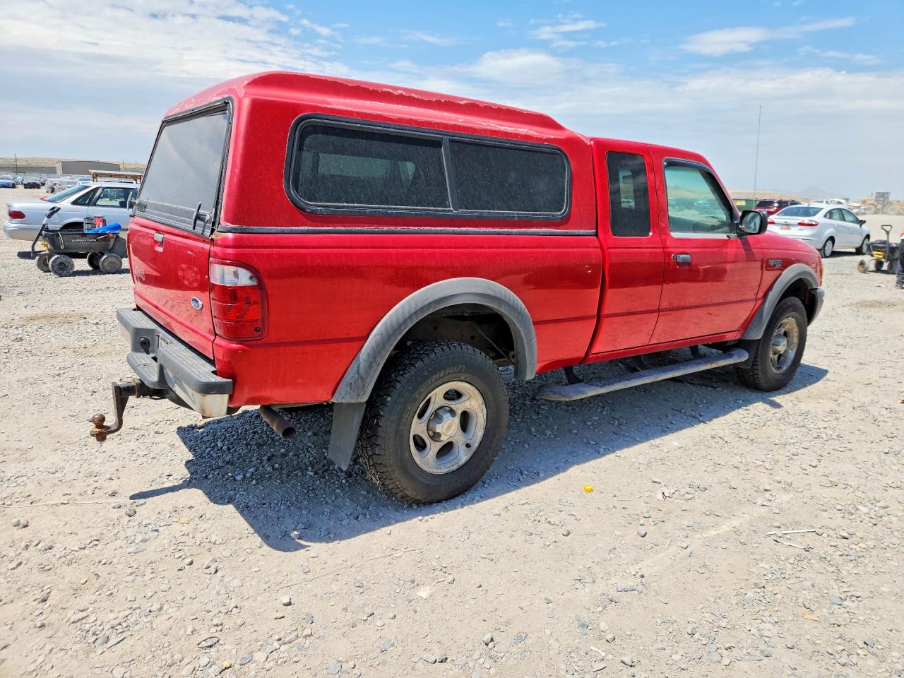 2002 Ford Ranger Super Cab Красный vin: 1FTZR45E32PB24461