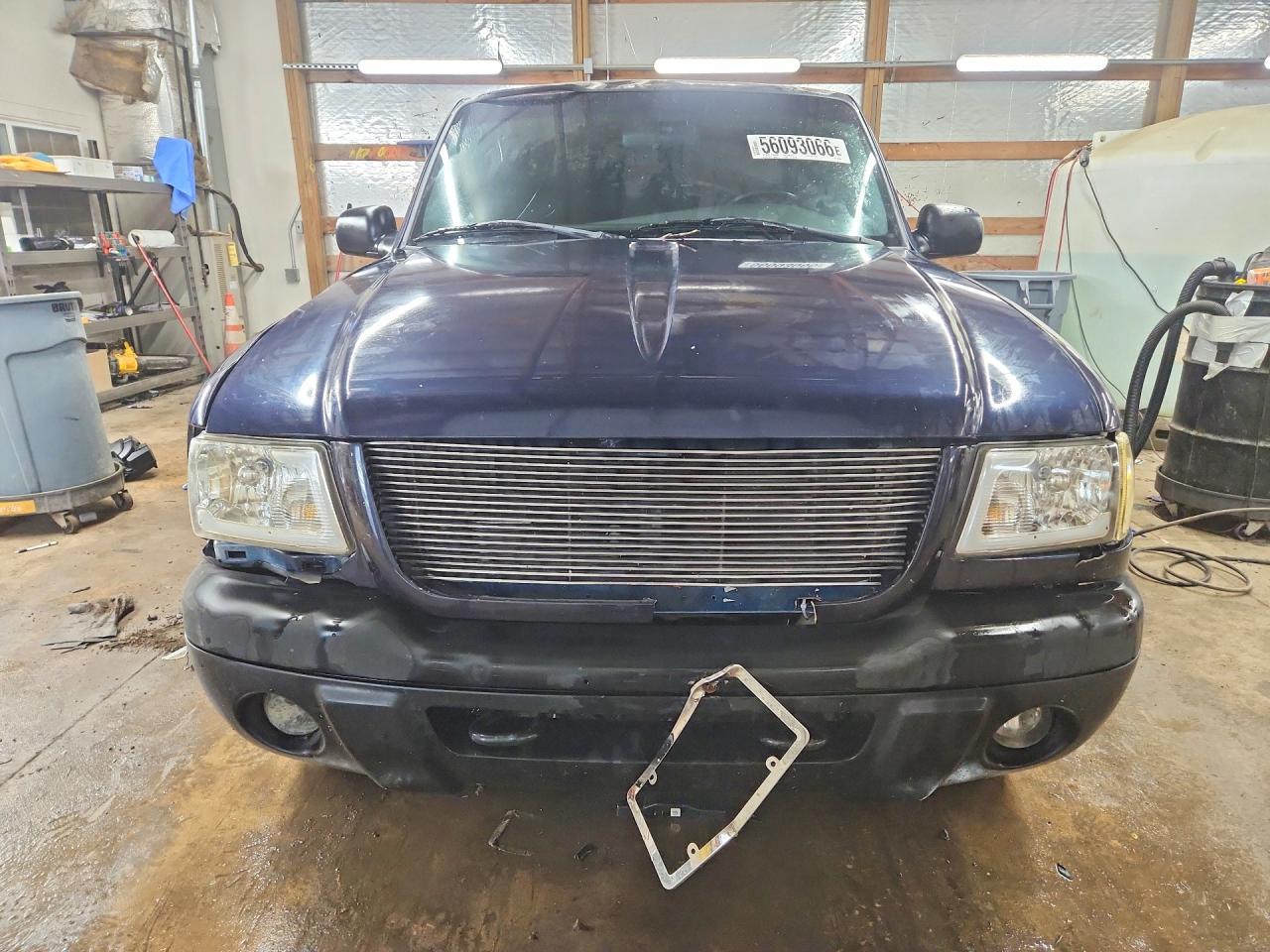 2003 Ford Ranger Super Cab Blue vin: 1FTZR45E33PB47644