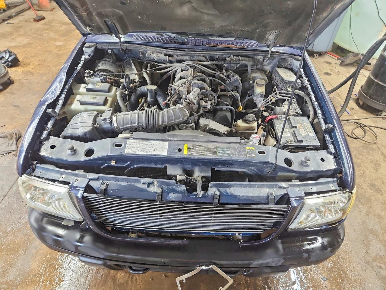 2003 Ford Ranger Super Cab Blue vin: 1FTZR45E33PB47644