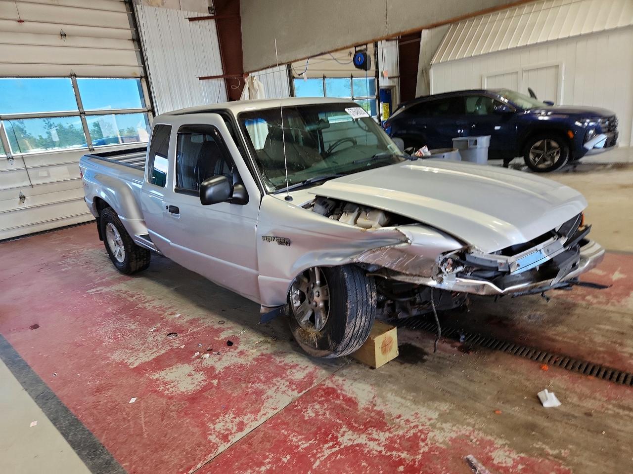 2003 Ford Ranger Super Cab Silver vin: 1FTZR45E33PB66145