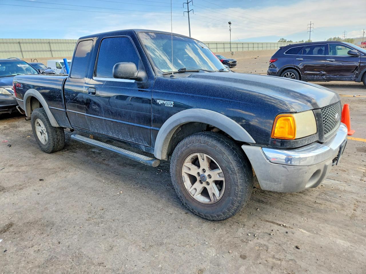 2003 Ford Ranger Super Cab Черный vin: 1FTZR45E33TA47535