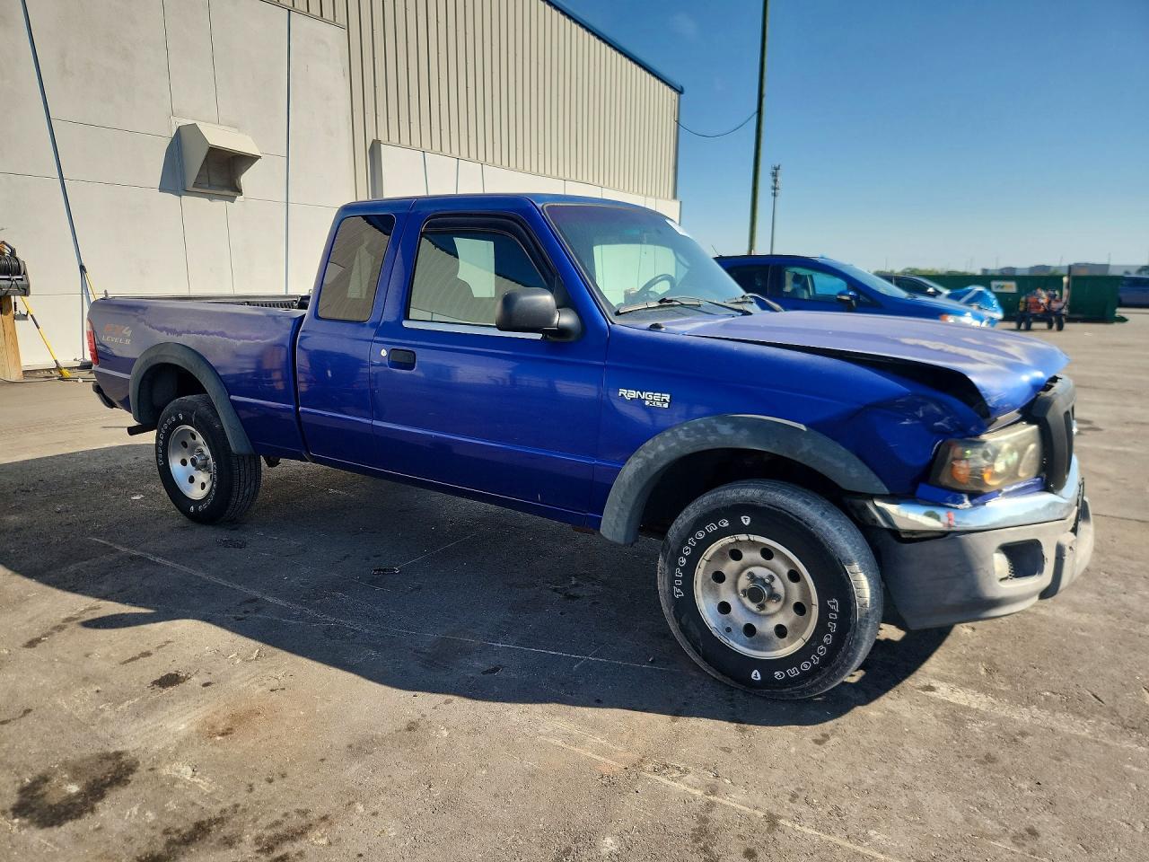 2004 Ford Ranger Super Cab Blue vin: 1FTZR45E34PB28254