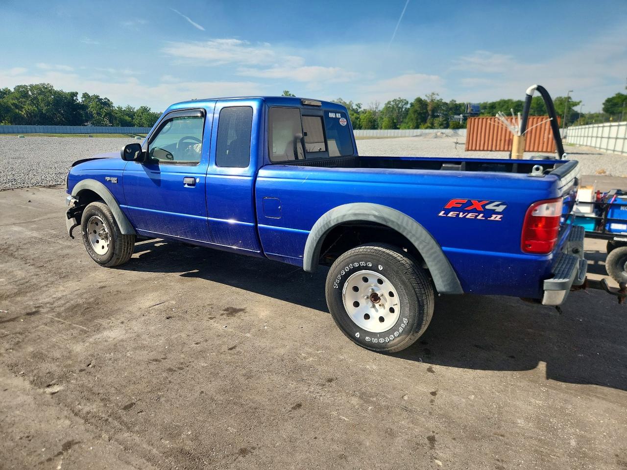 2004 Ford Ranger Super Cab Blue vin: 1FTZR45E34PB28254