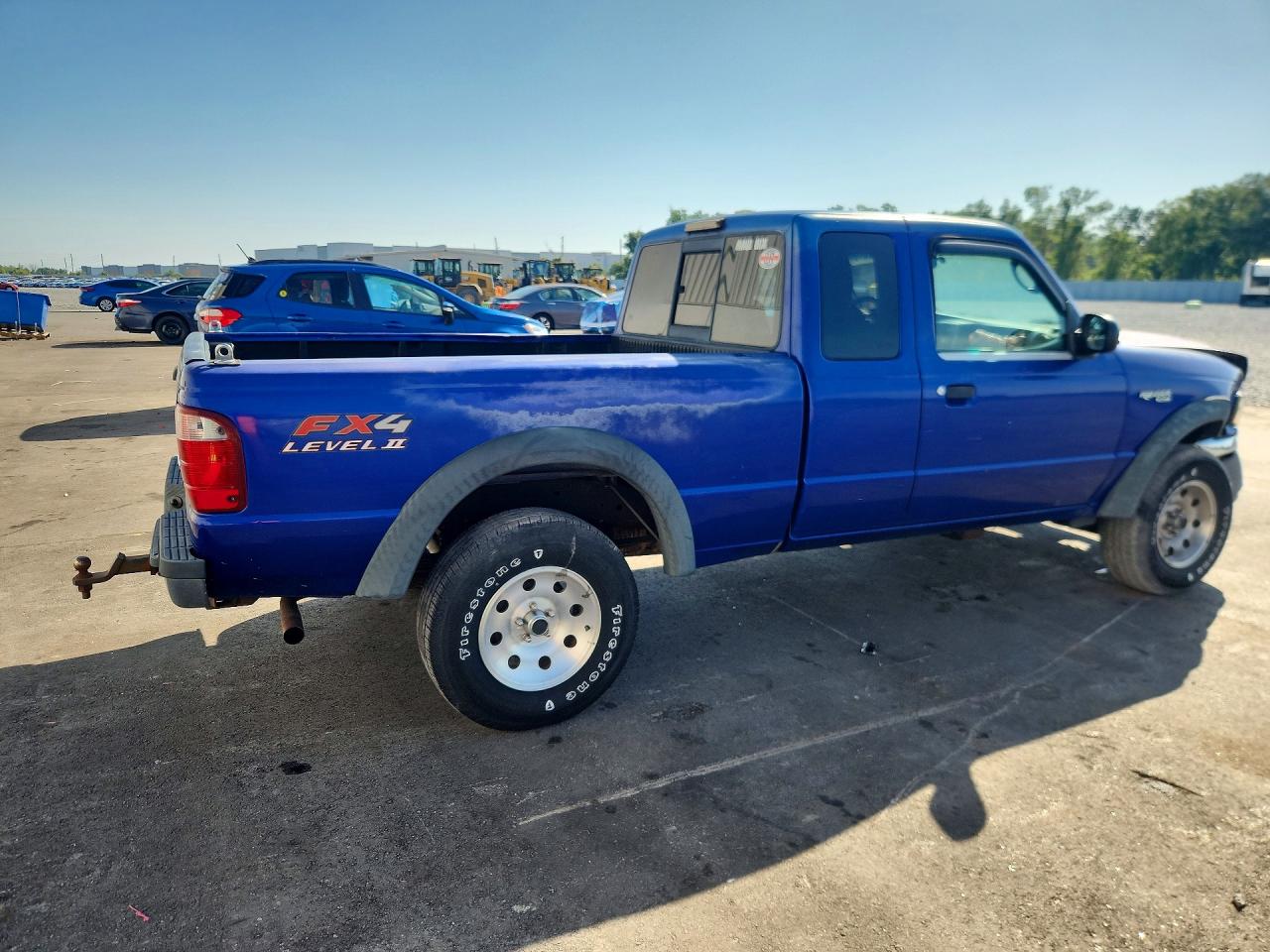 2004 Ford Ranger Super Cab Blue vin: 1FTZR45E34PB28254