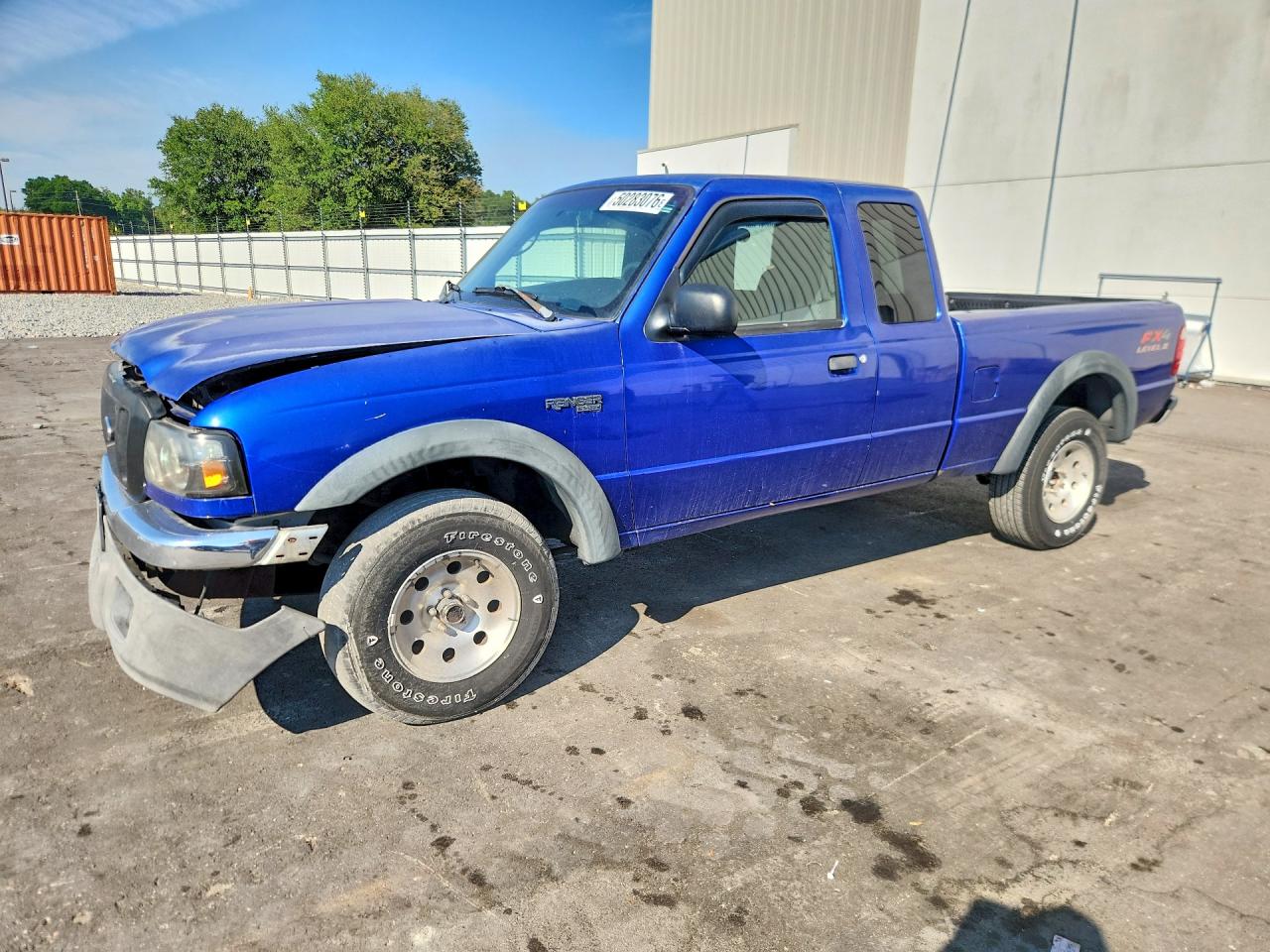 2004 Ford Ranger Super Cab Blue vin: 1FTZR45E34PB28254