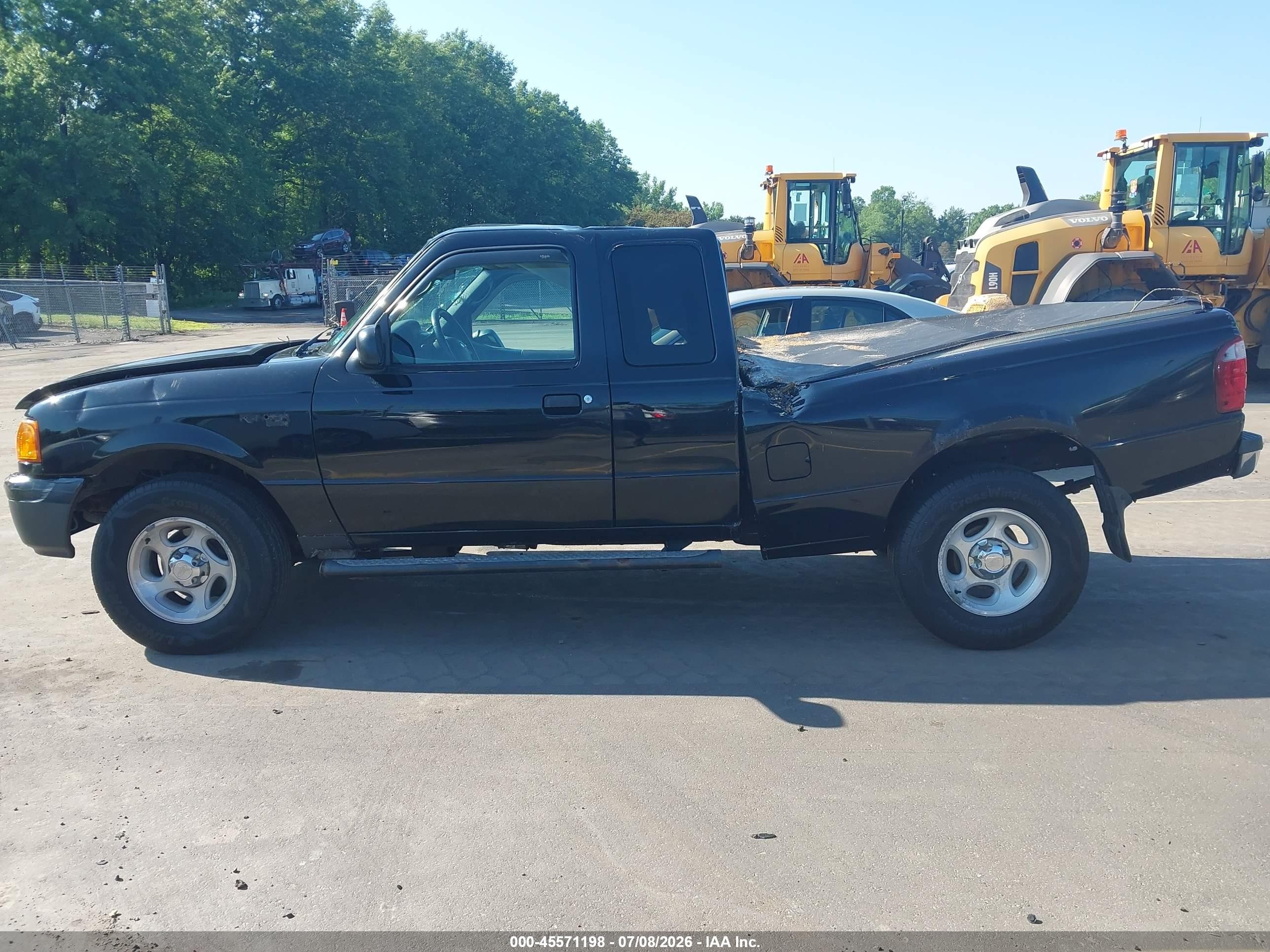 2005 Ford Ranger Edge/fx4 Level Ii/fx4 Off-road/xlt Black vin: 1FTZR45E35PA40841