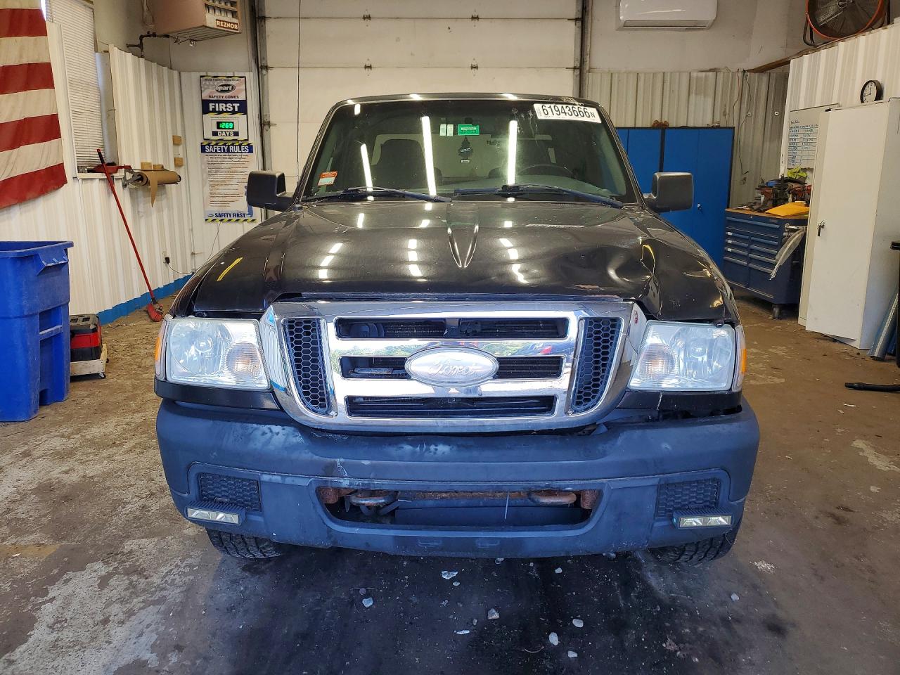 2006 Ford Ranger Super Cab Black vin: 1FTZR45E36PA93265